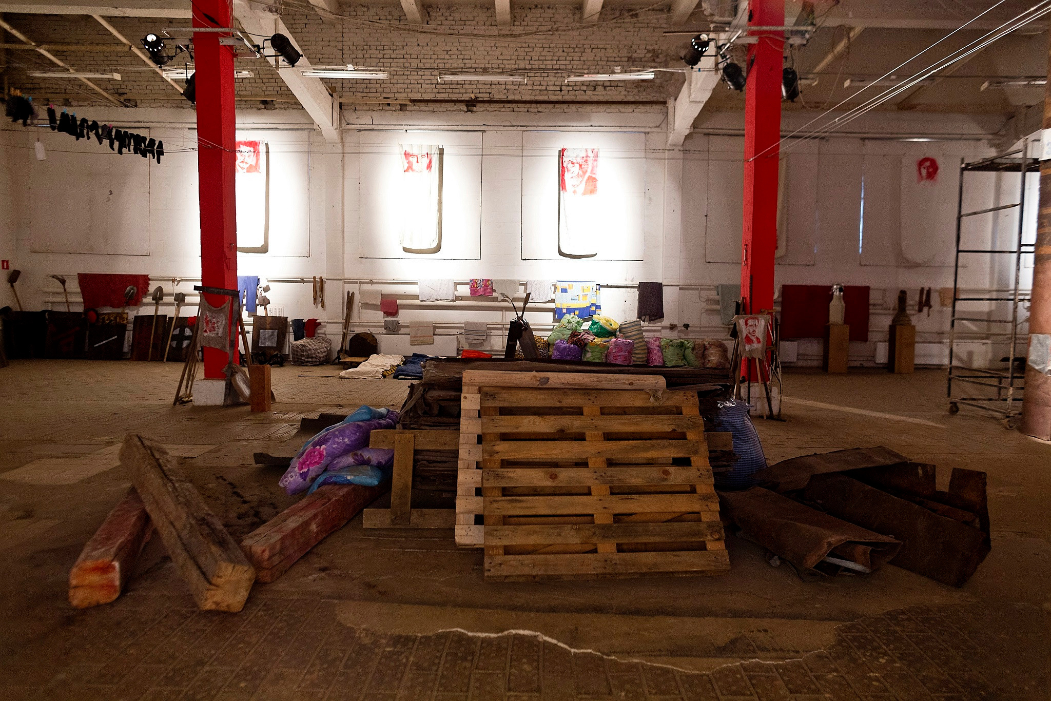 Spartacus. Times New Romans, Center of Creative Industries Fabrika, 2014. Haim Sokol’s artists website