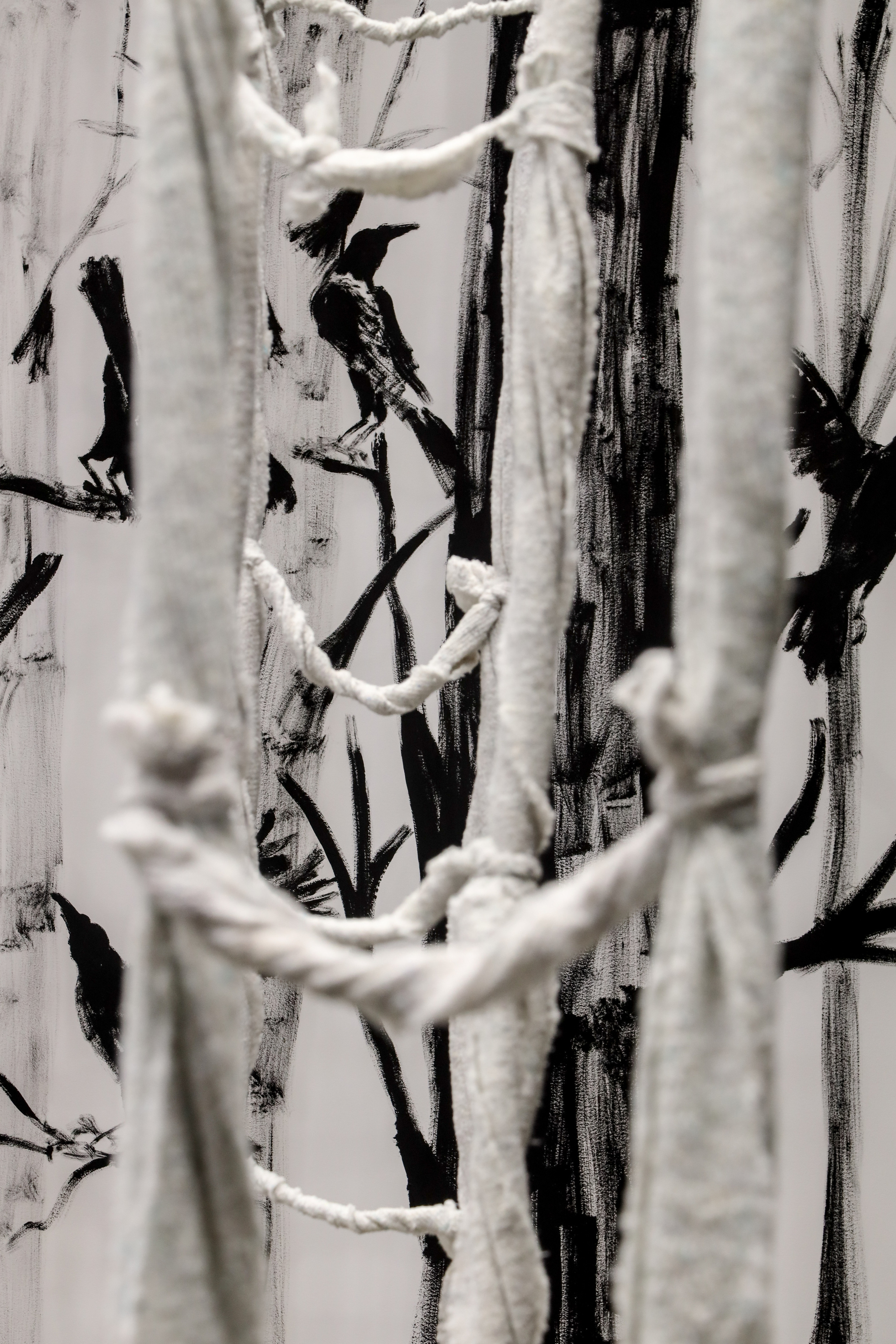 Snowfall, Jewish Museum and Tolerance Center, Moscow, 2022. Haim Sokol’s artists website