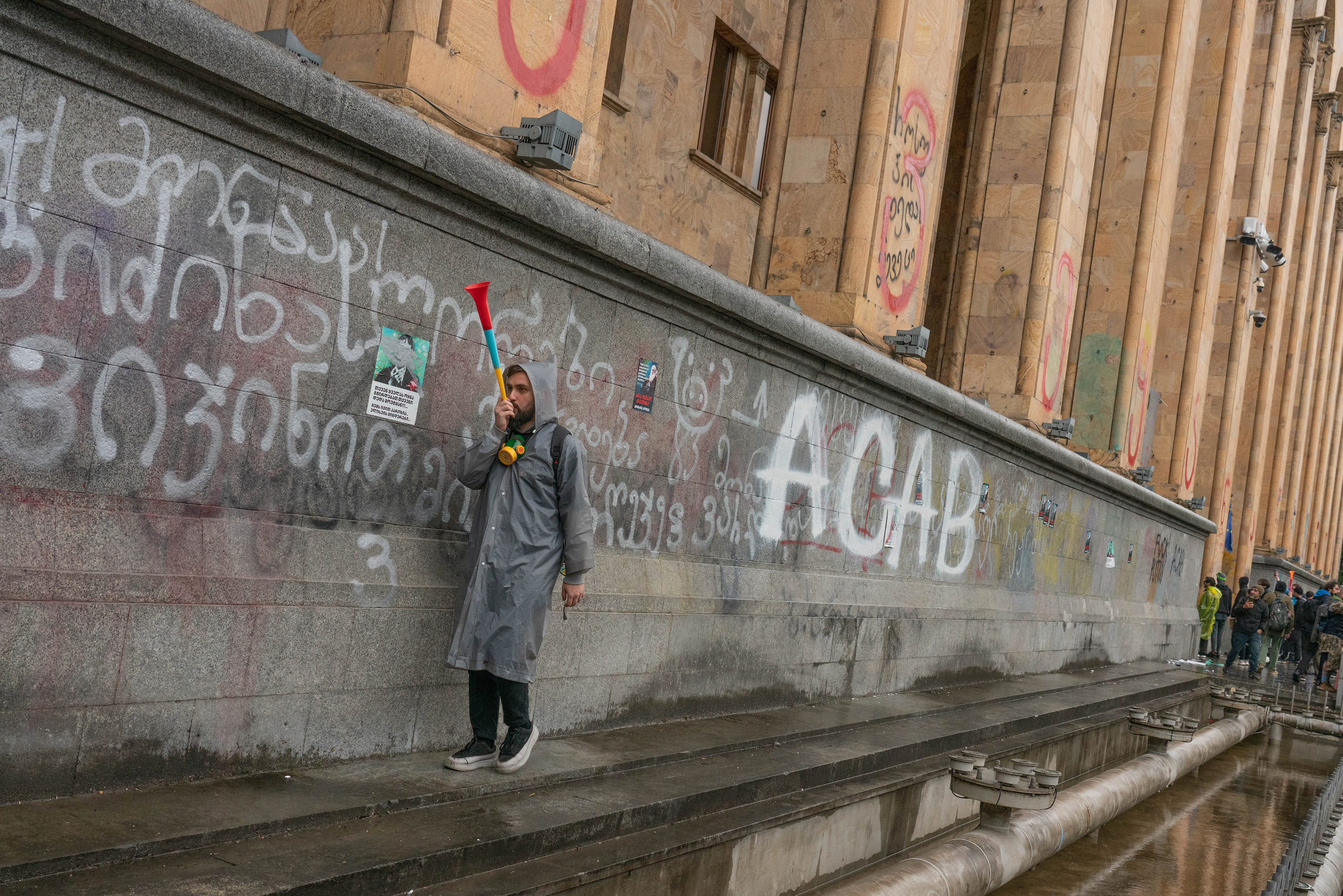 Georgia against the “foreign agents” law. Marina Sycheva