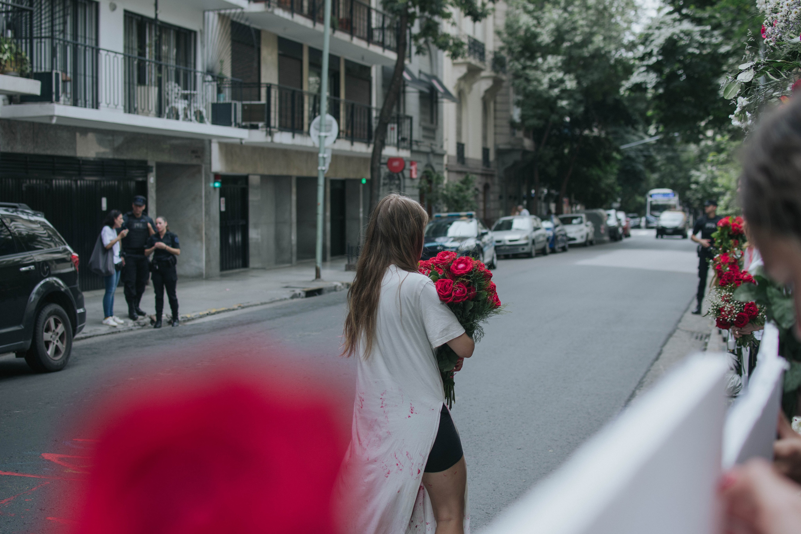 Women’s rally. Buenos Aires. Reportage. Photographer @elmirkami in the city of Buenos Aires
