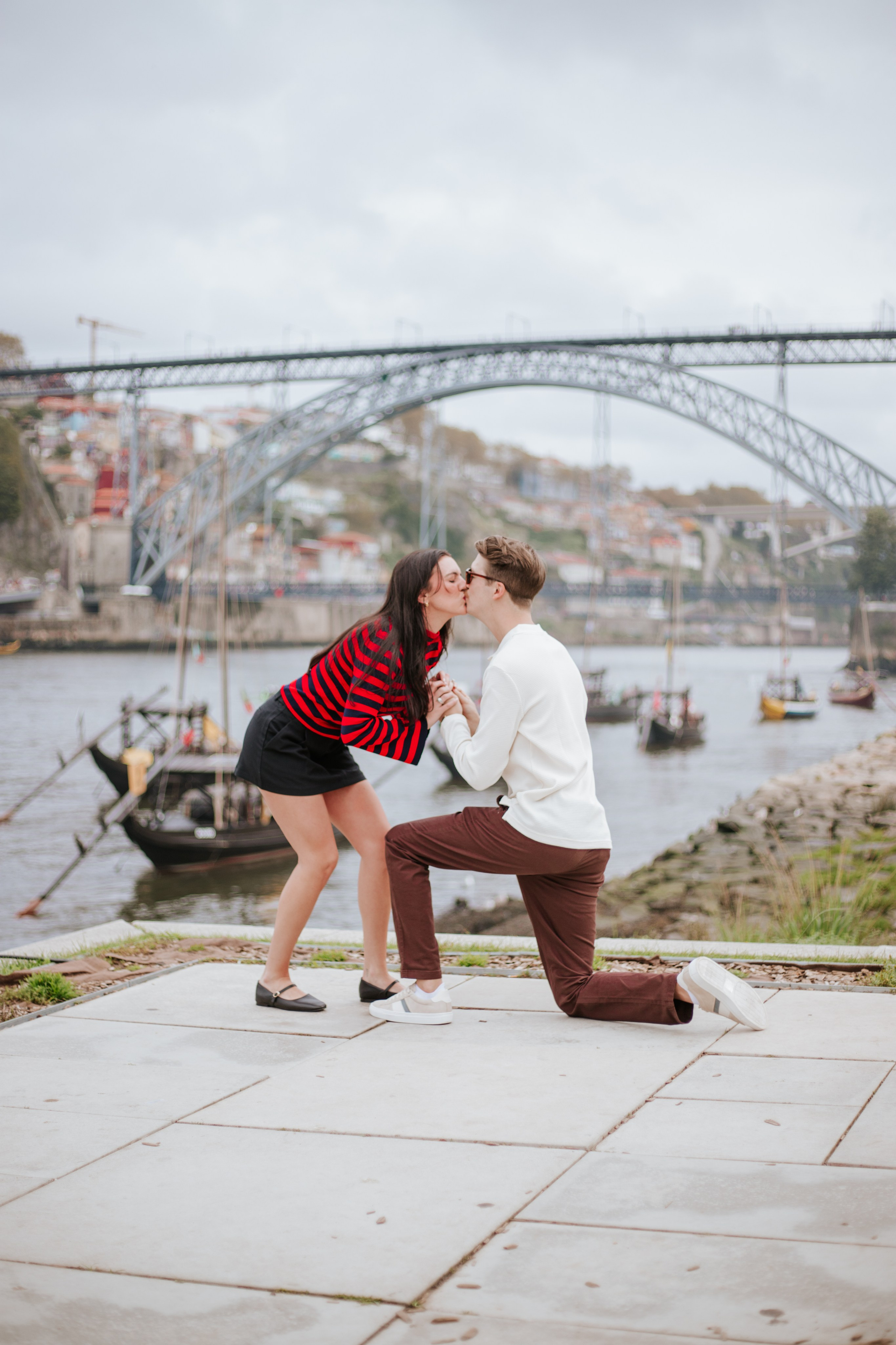 Proposal Photographer in Porto | Surprise Engagement Photography