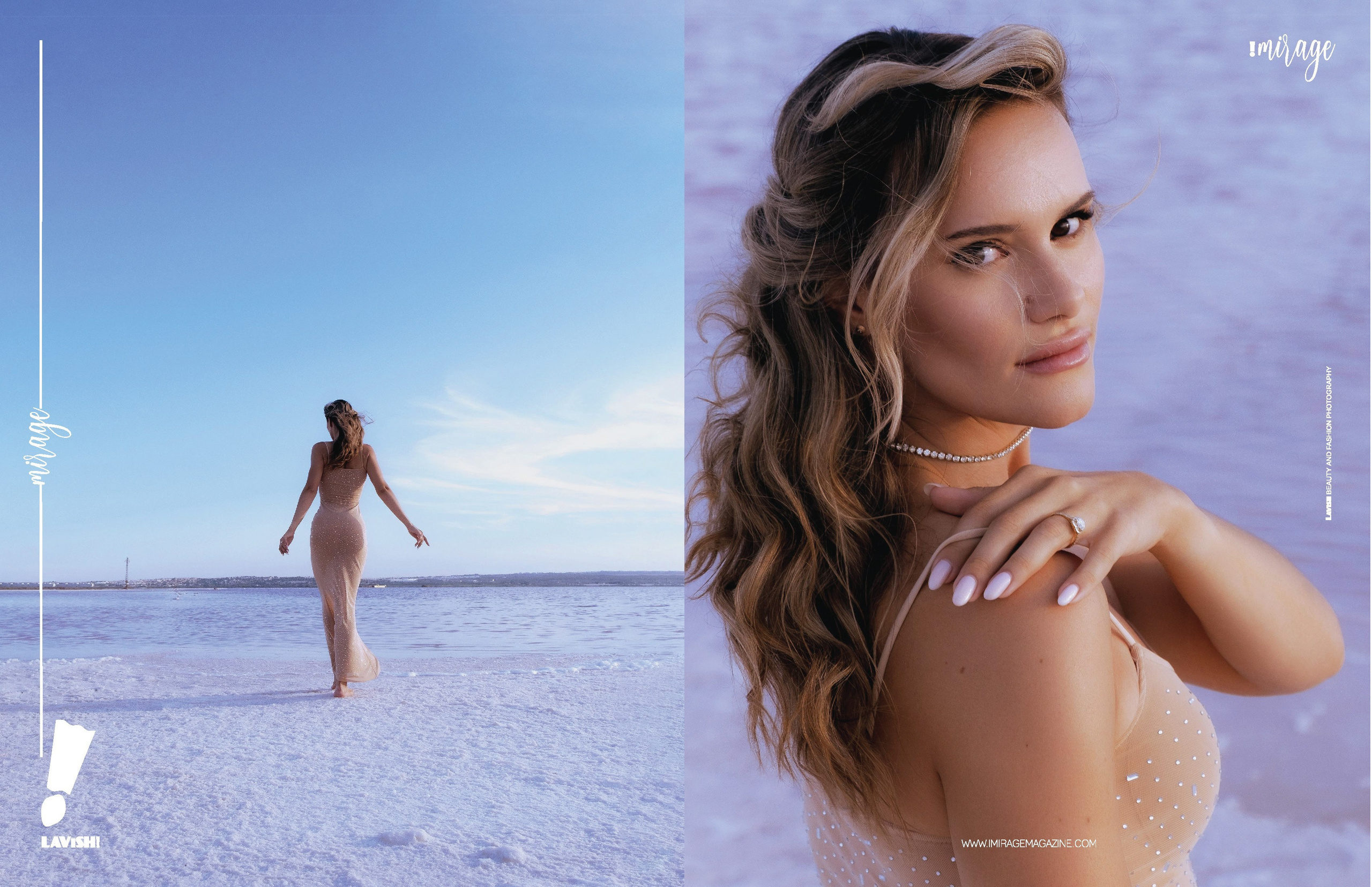 IMIRAGEmagazine Cover: How a Pink Lake Shoot Became an International Success