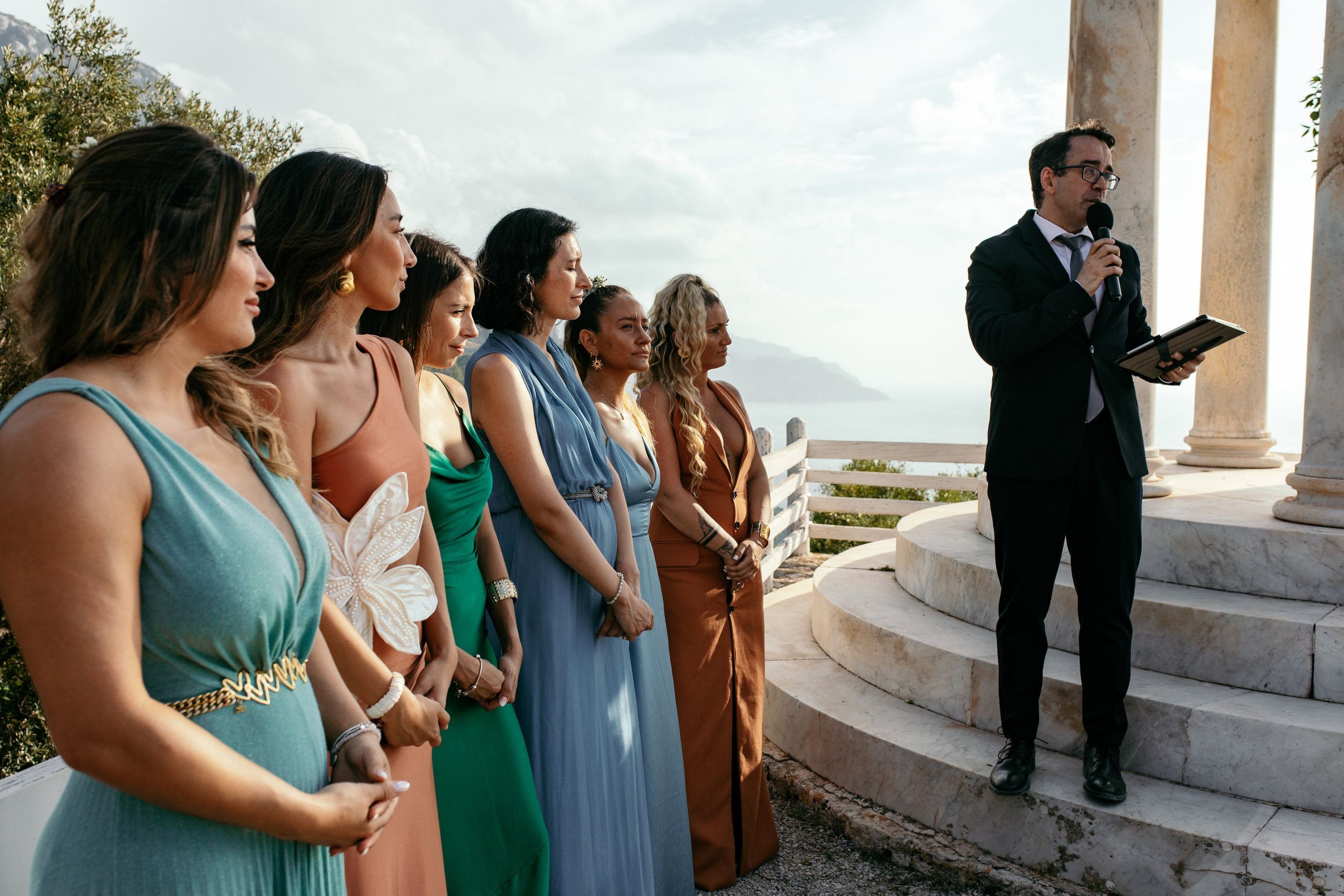 Wedding Ceremony in Son Marroig. Wedding Celebrant in Mallorca Iban Collin