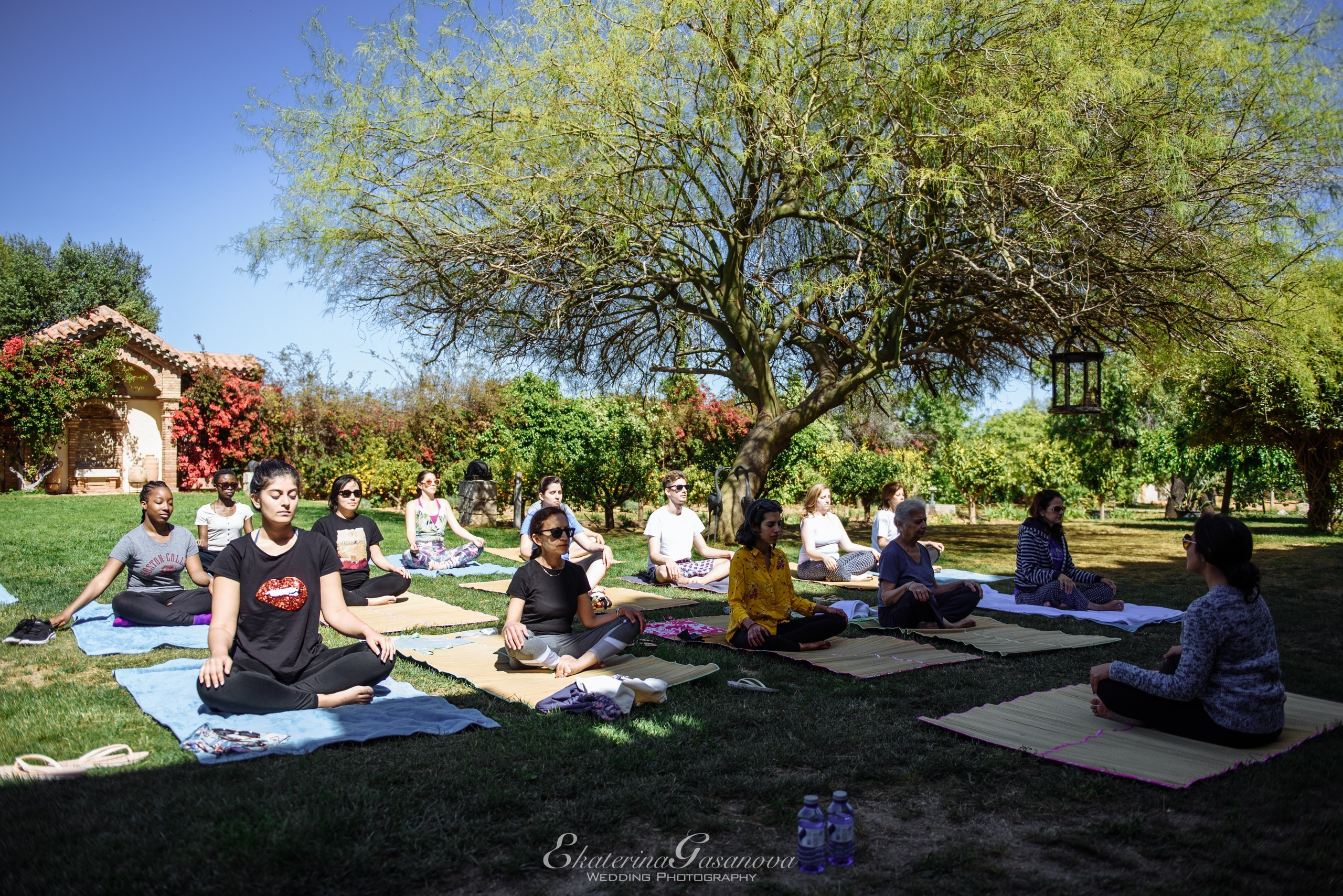 Elegancia Oriental. La Magia de una Boda India en La Gran Villa Rosa. Фотограф Екатерина Гасанова — фотосессии в Барселоне