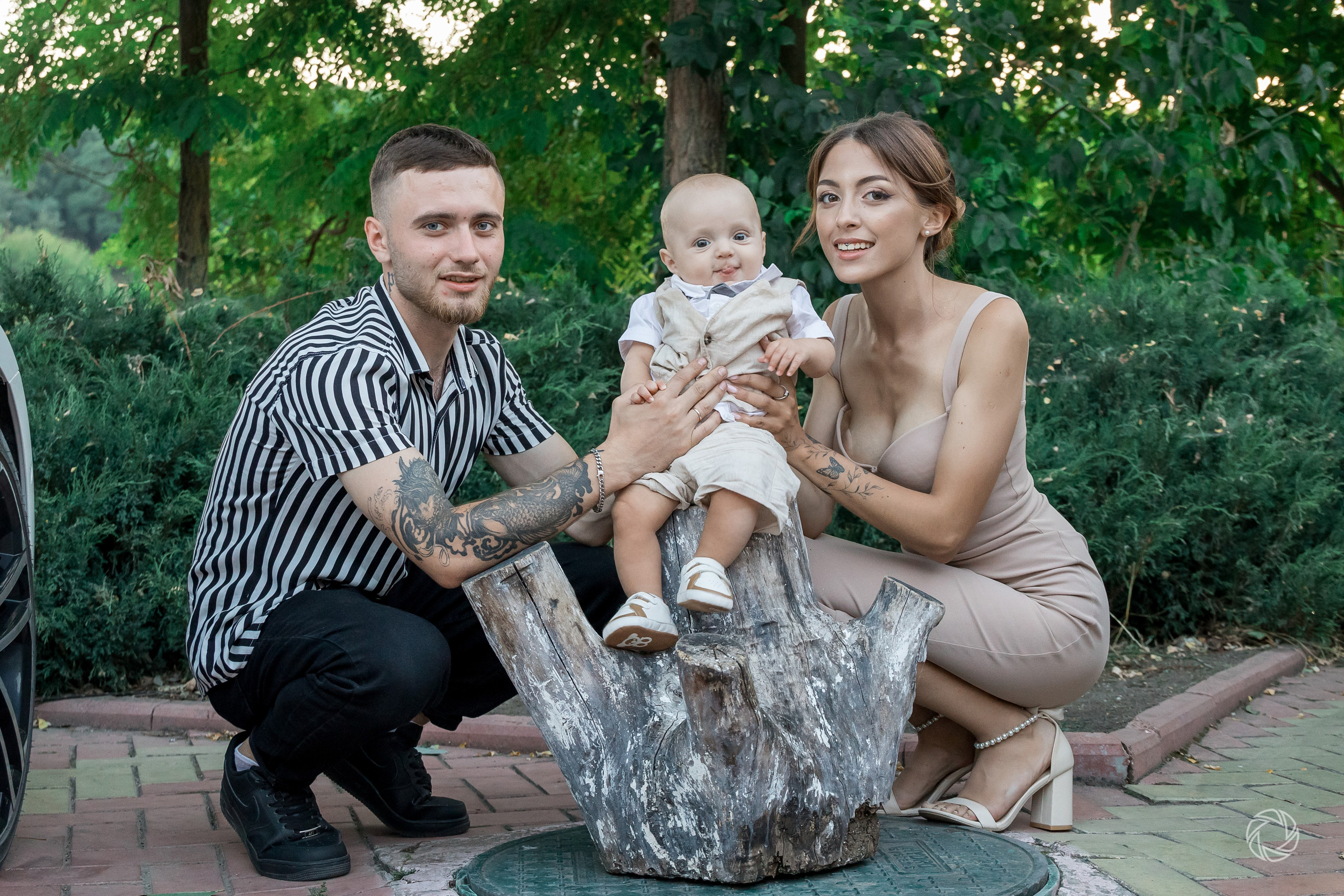 Kevin. Poze de botez si cumatrie. ✔️ Servicii foto si video in Chisinau Moldova - Cinematic.md