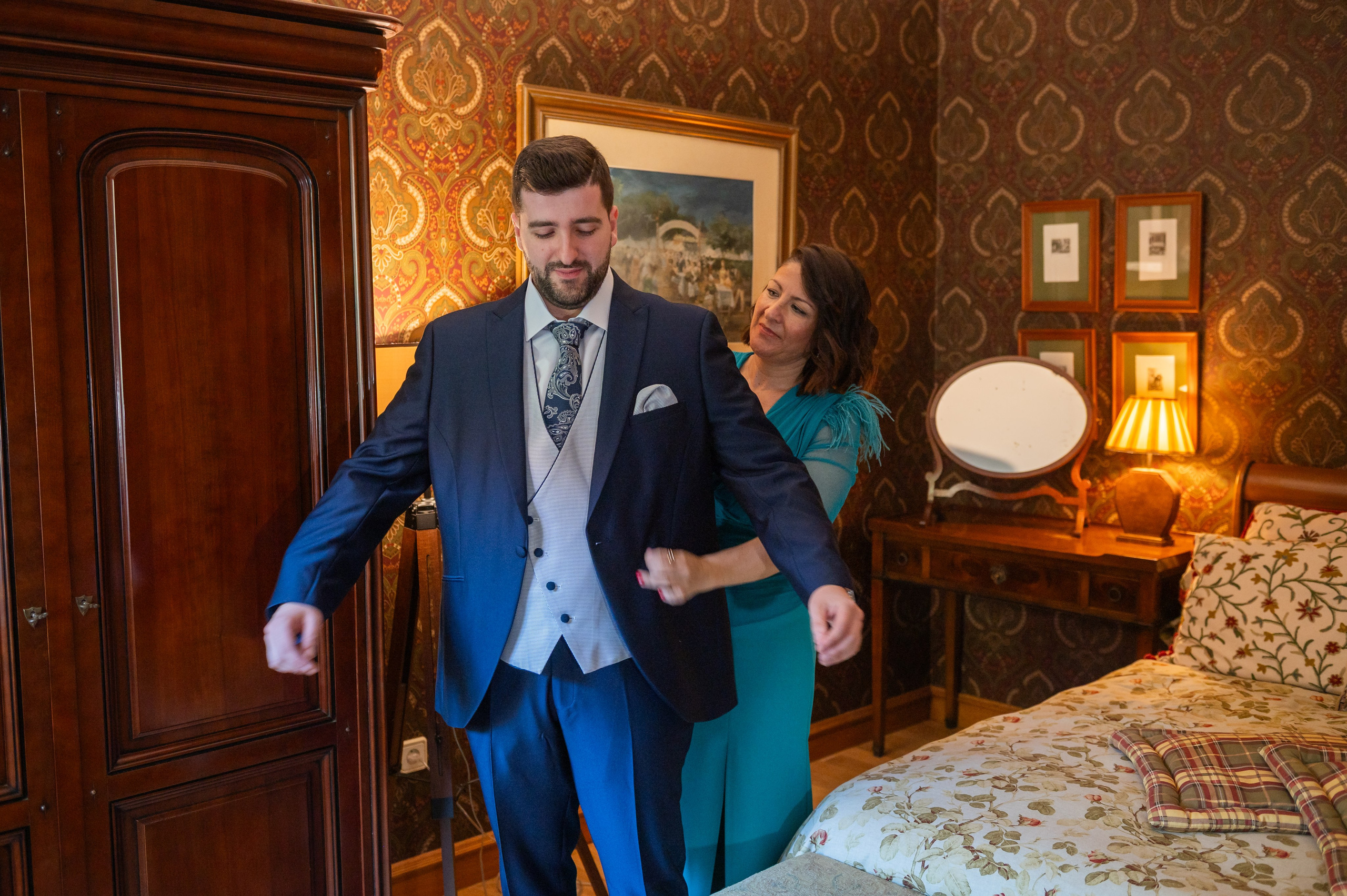 Boda de Claudia y Gabriel · Pazo de Santa Cruz de Bueu, Galicia · Javier Poveda