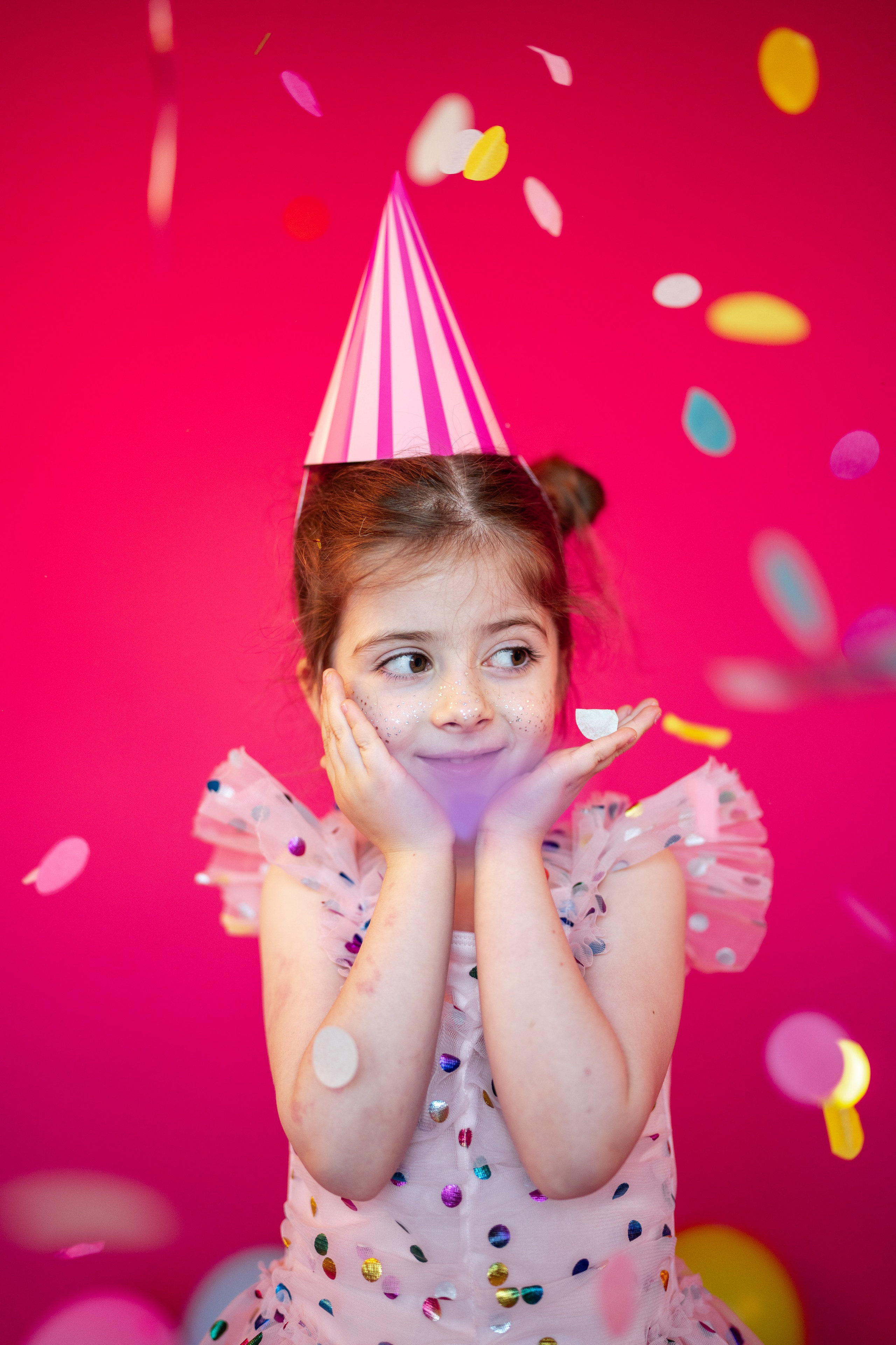Confetti și Calea Lactee. Fotografie de familie