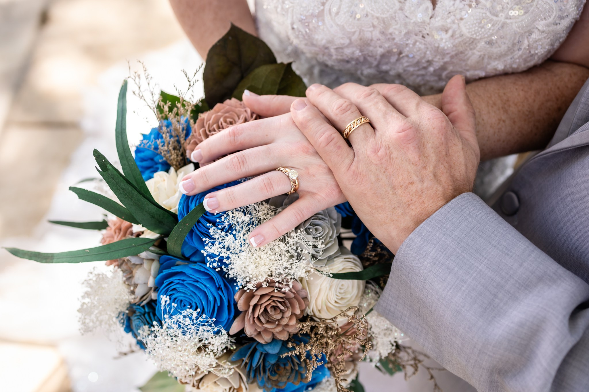 Bryan and Jessica at The Coastal Community Church in Charleston South Carolina. Wedding and portrait photography in Greenville SC