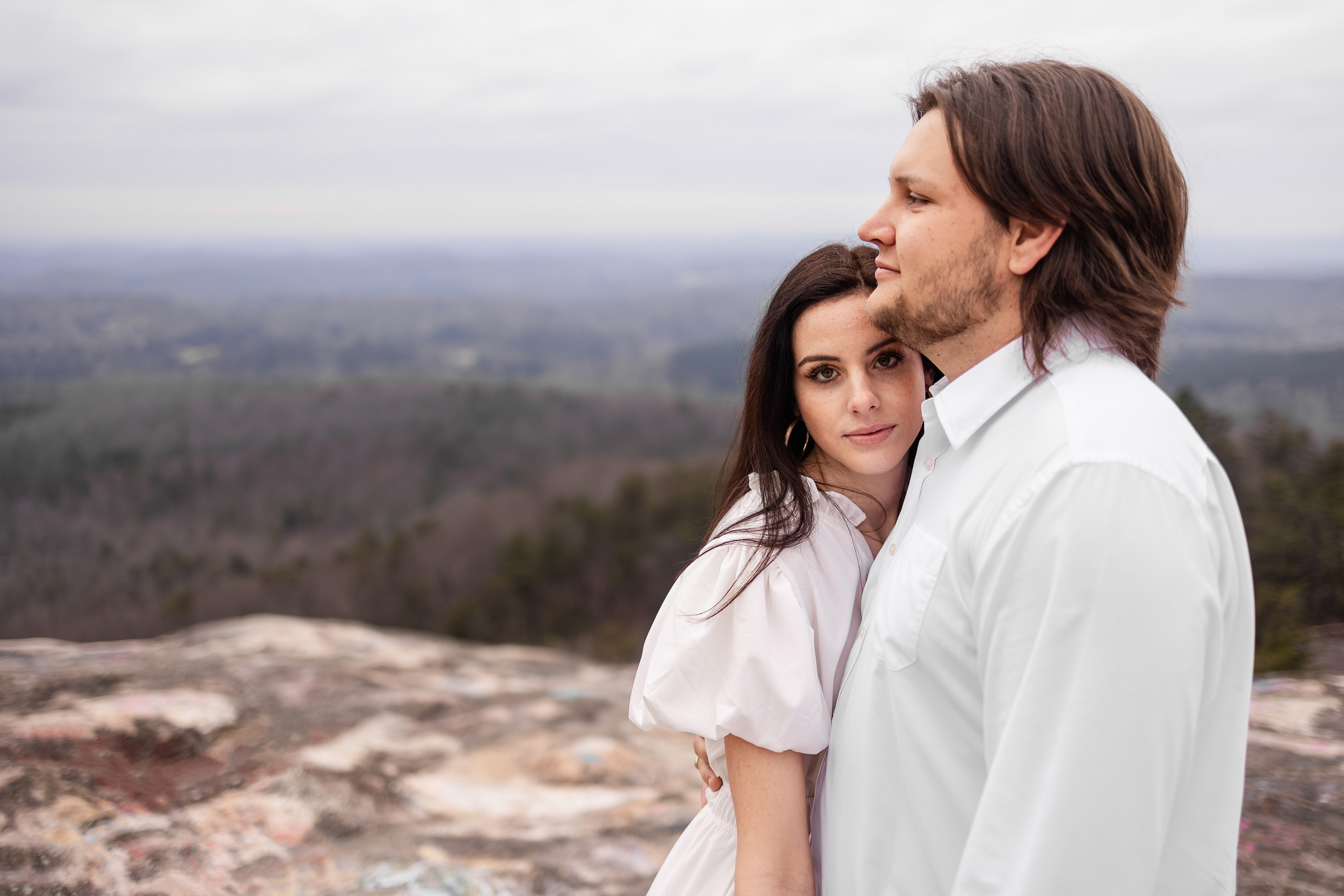 Jacob and Emma’s Engagement at The Pretty Place Chapel. Wedding and portrait photography in Greenville SC