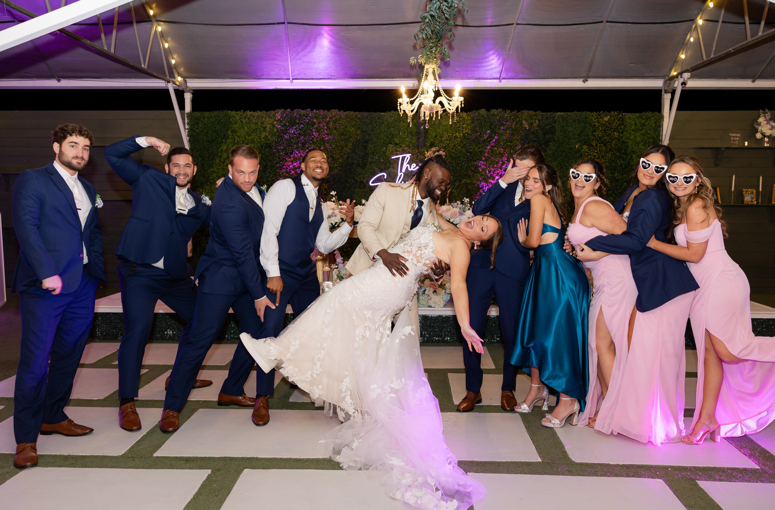 From Teen Sweethearts to Soulmates | Mackenzie & Divine at Vignette Gardens. YES I DO PRODUCTION — Wedding photography&videography