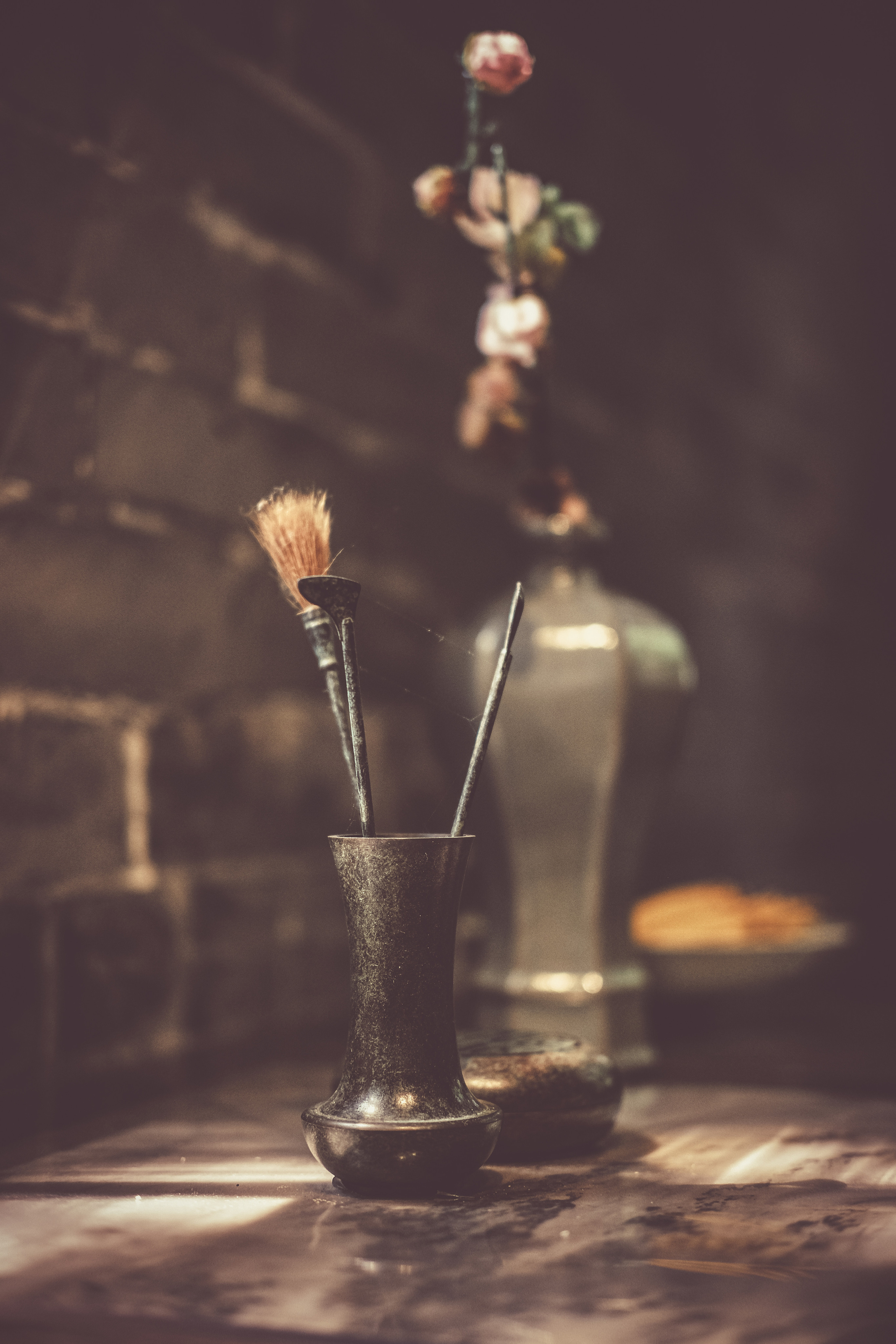 Chinese Calligraphy Brush | Chinese calligraphy brush and ink | Vintage Chinese Calligraphy Brushes | Qinghui Garden Museum : Shunde Guangdong. 中国书法毛笔| 中国书法笔墨| 复古中国书法毛笔| 清晖园博物馆:广东顺德。 Camera: FUJIFILM X-Pro3 35mm F2.0