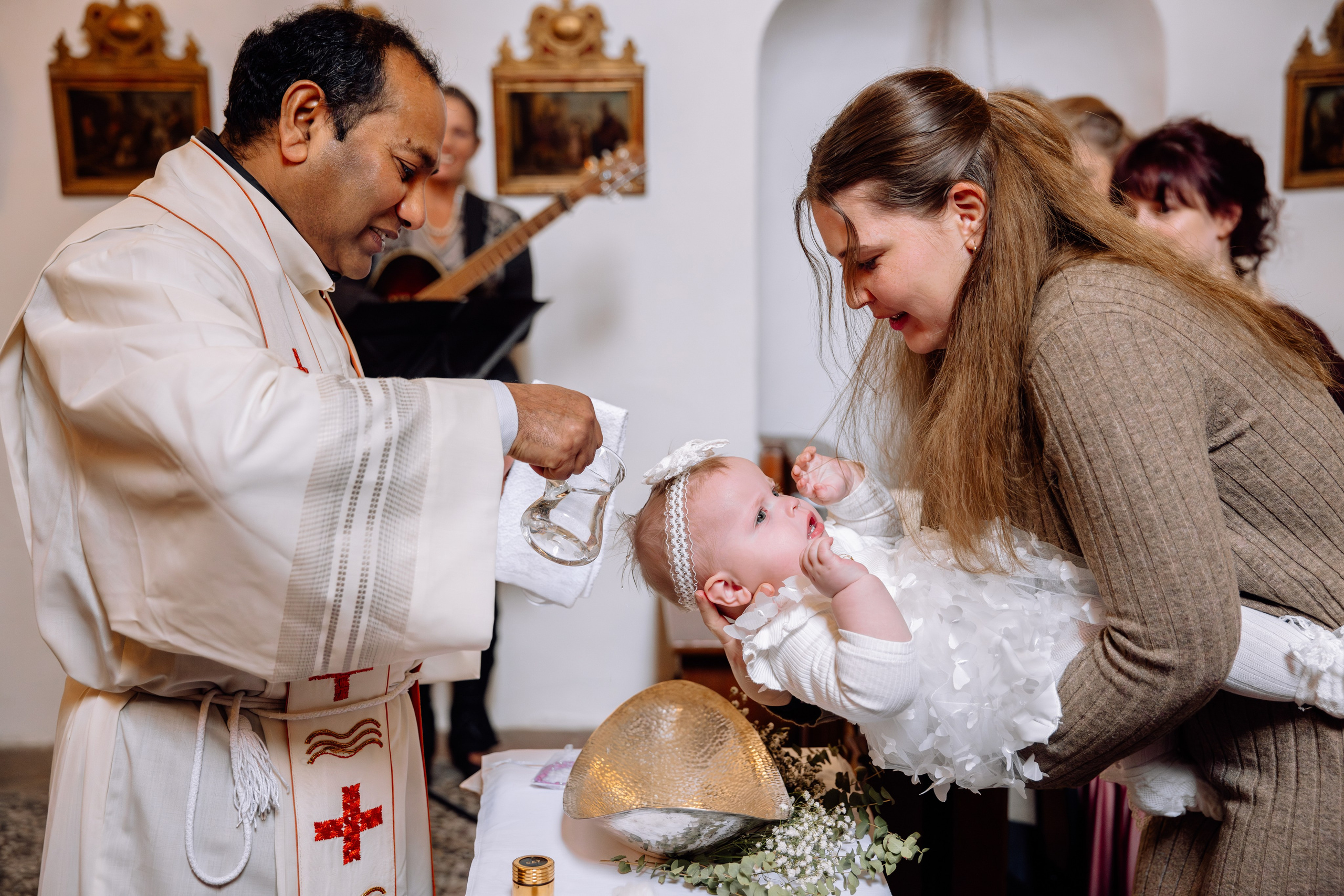 Schloss Maxlrain: Taufe. Hochzeitsfotograf München Taufe Familienfotograf Tanja Mauke