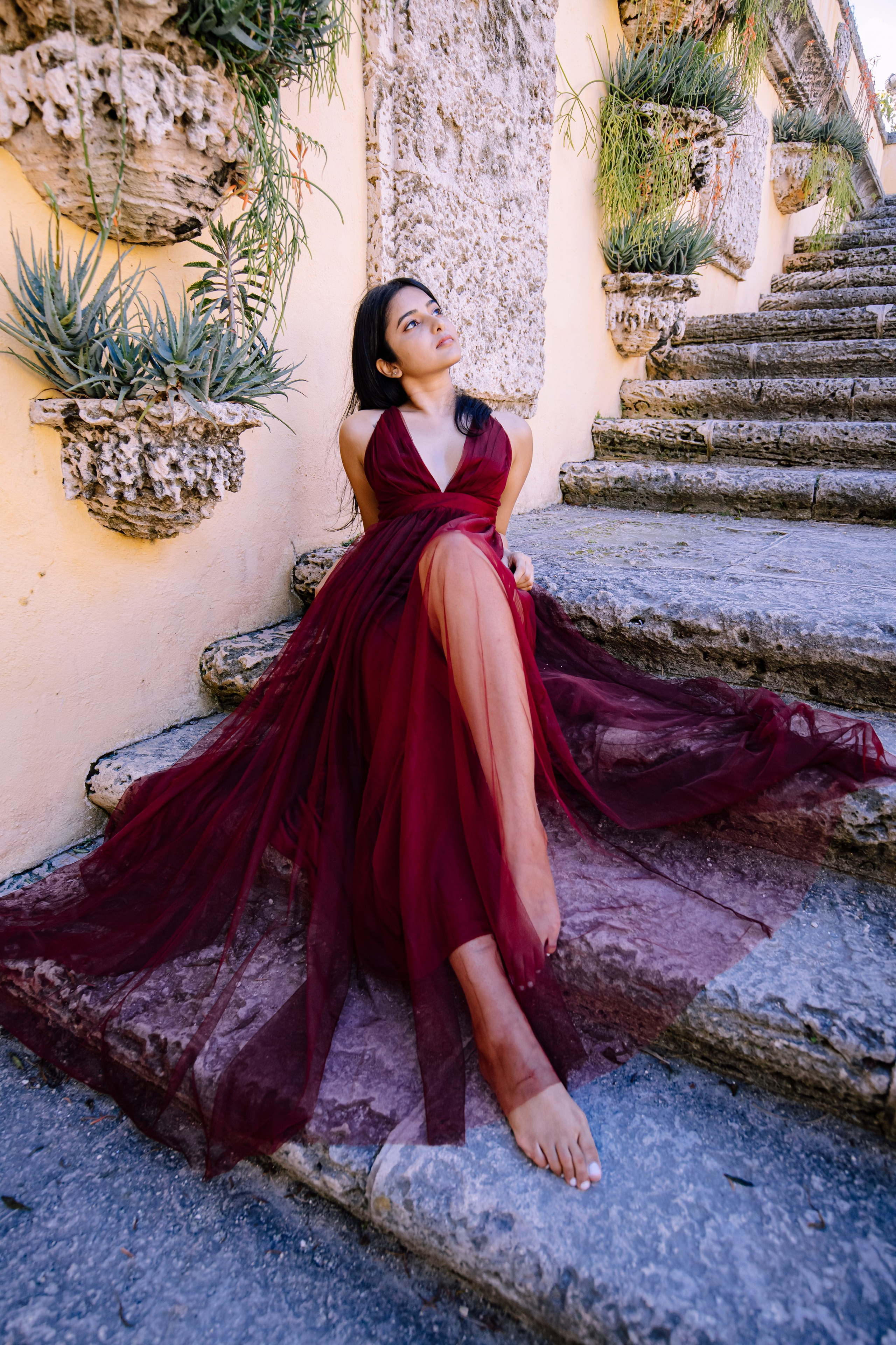 Celebrate Your Birthday in Style: Photoshoot at Vizcaya Miami. Portrait and graduation photographer Marina Simanava