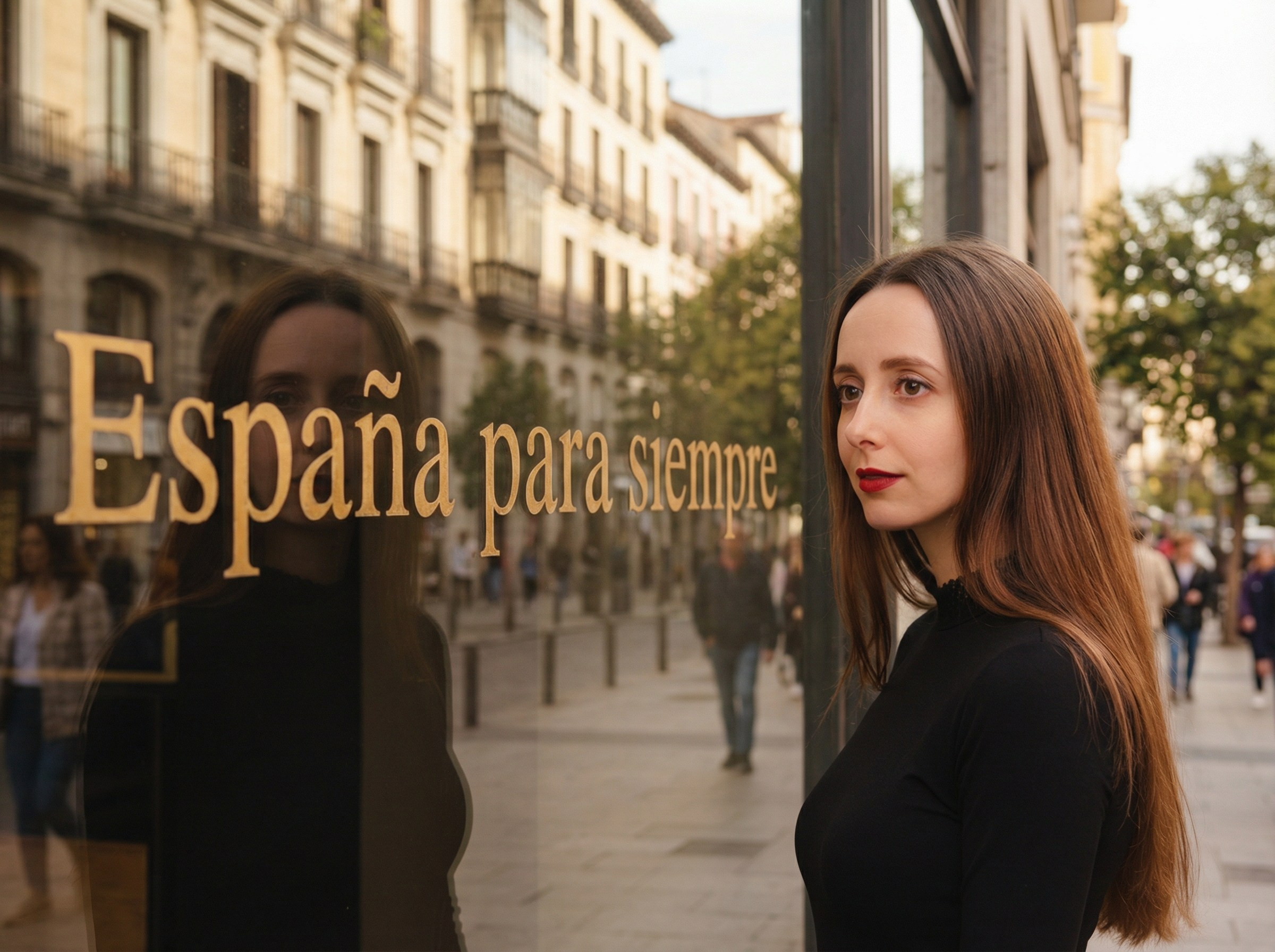 Имиджевый ИИ контент для преподавательницы испанского