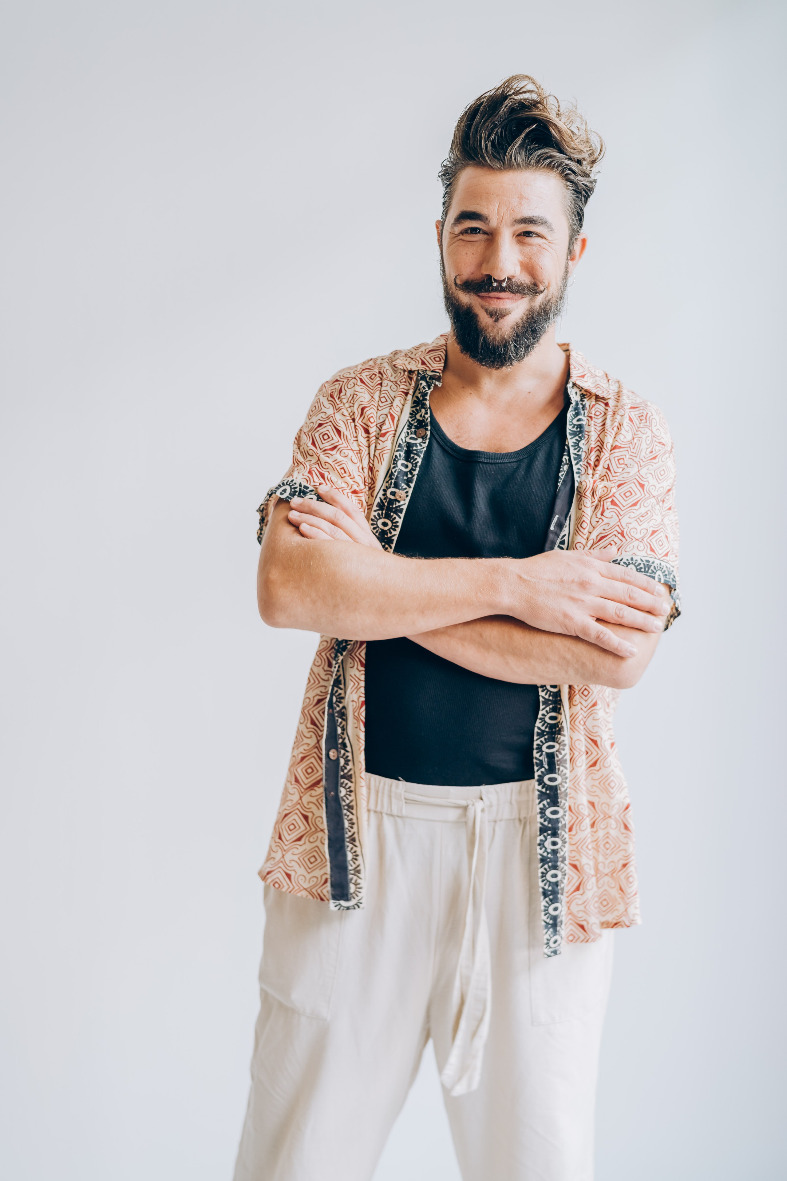 Portrait for the web site. Photographer in Mallorca