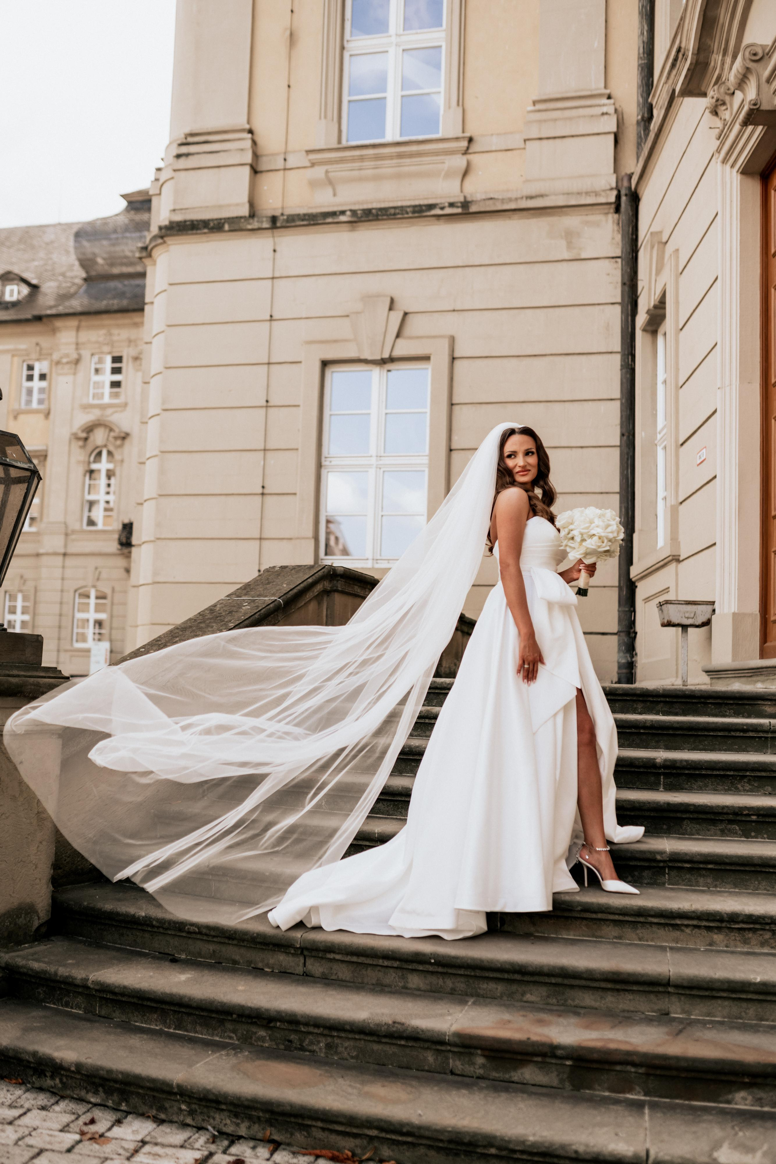 Braut Shooting in Schloss Werneck
