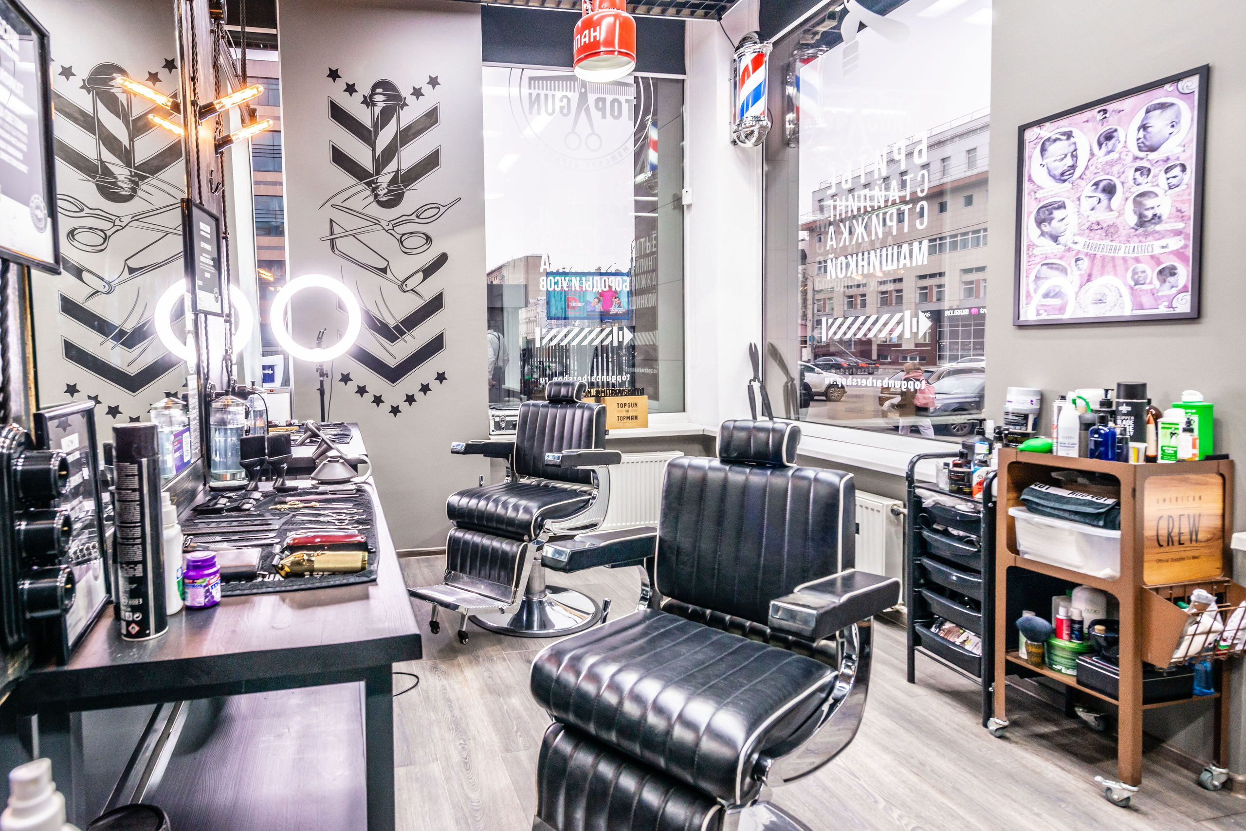 Съемка в барбершоп TopGun. PHOTOGRAPHER QUINTANA ROO