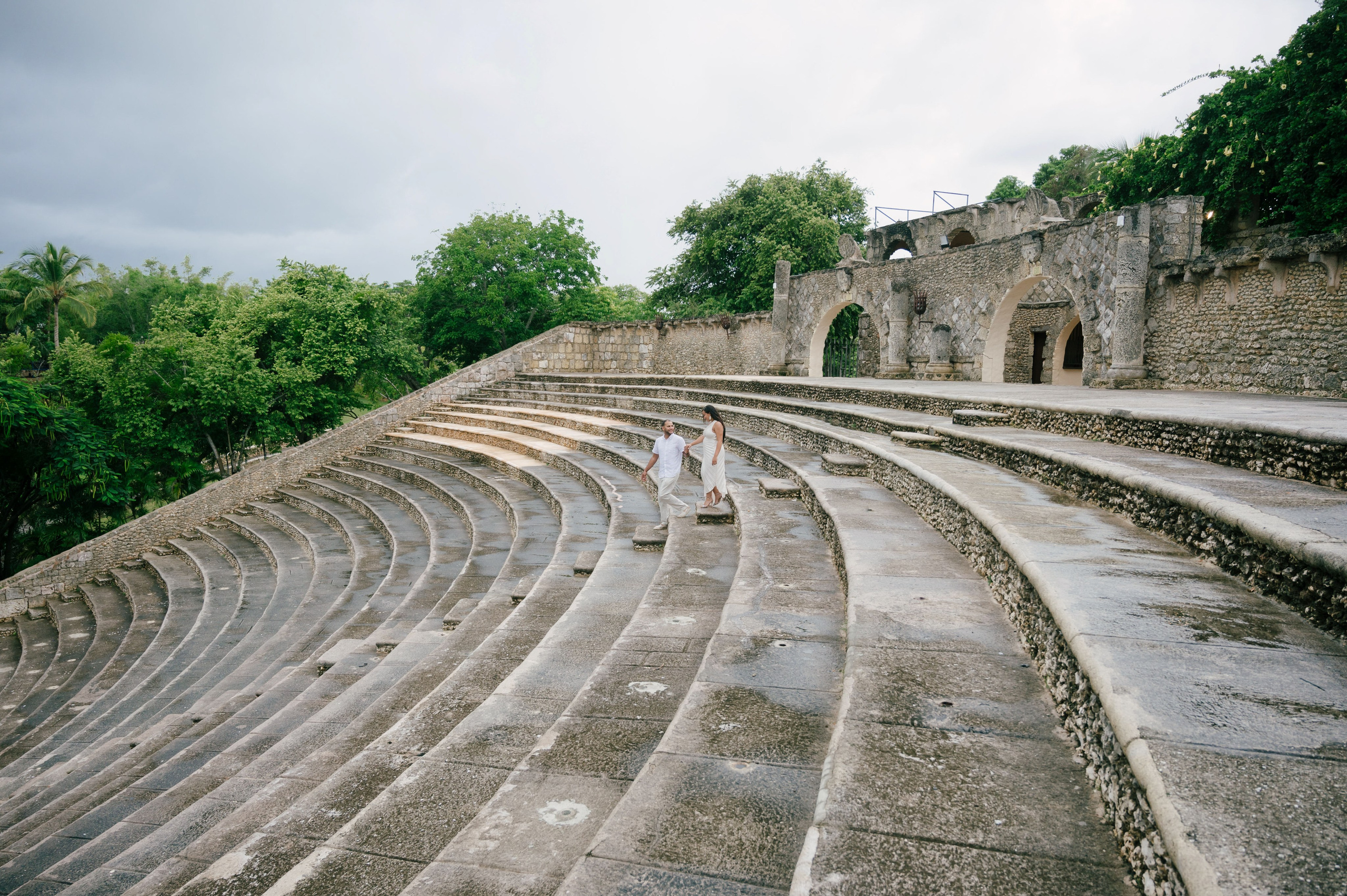 Cinthia and Jose at Altos de Chavon