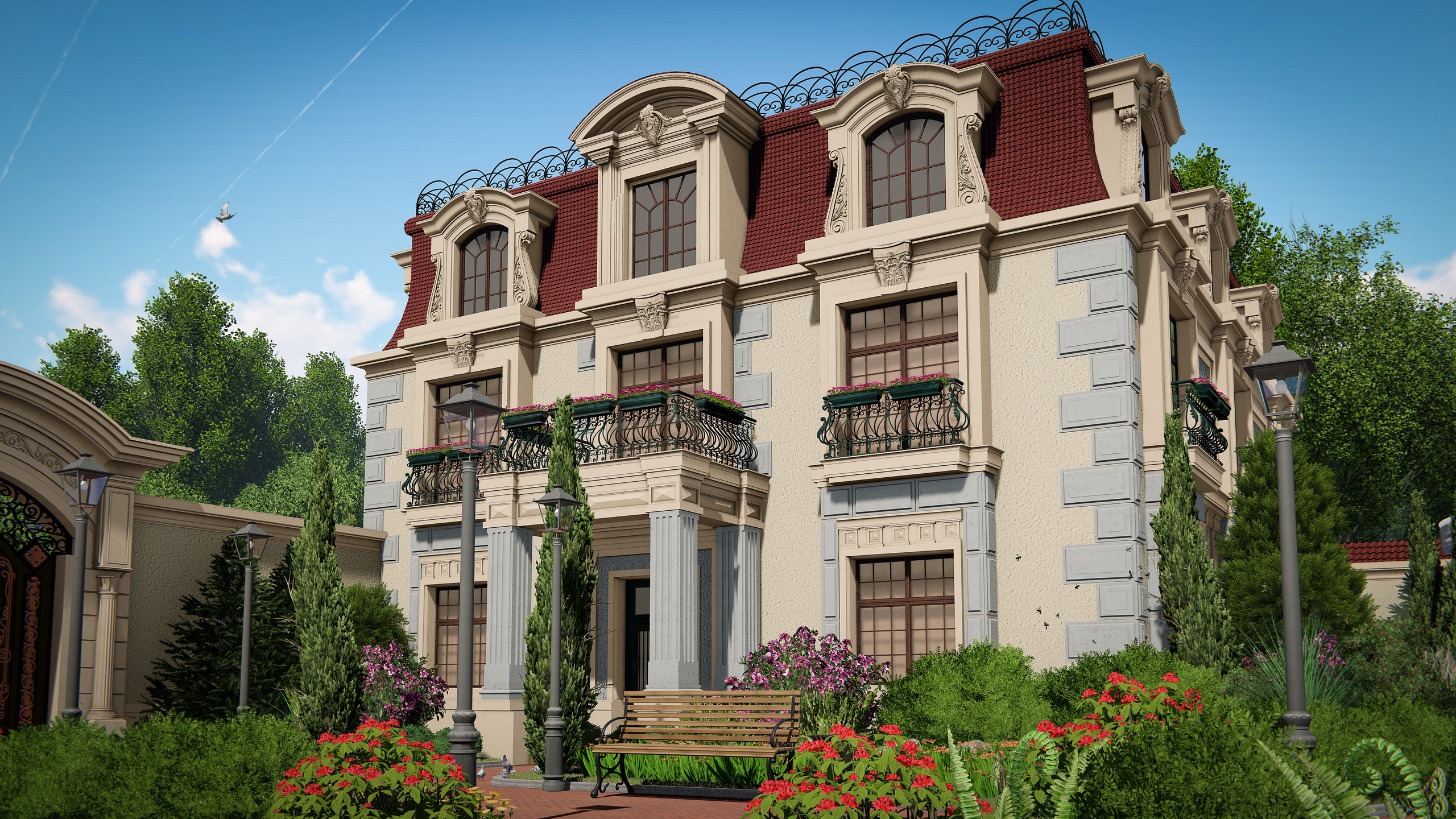 Проект частного жилого комплекса в городе Шамкир