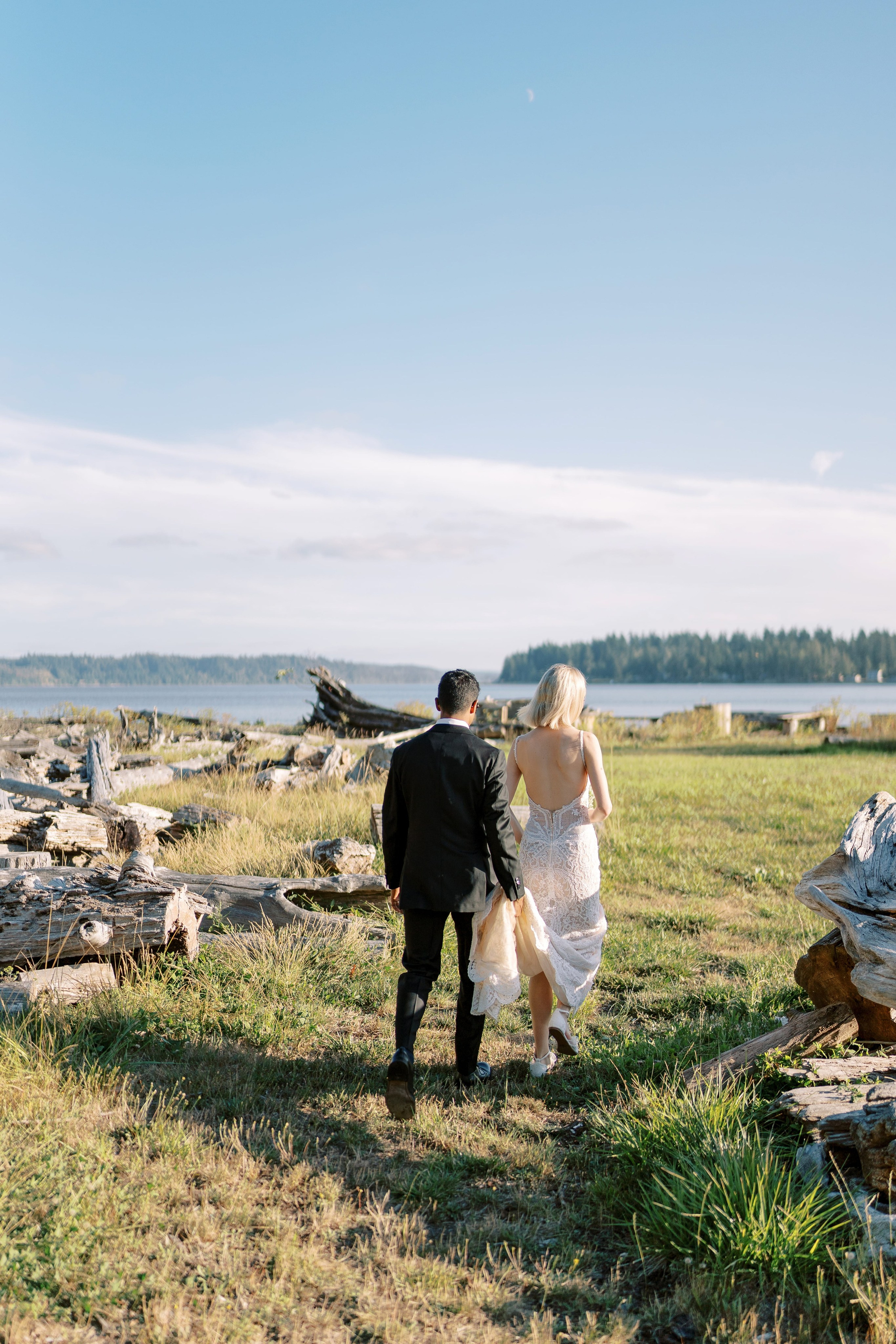 Rachel & Ryan Wedding photoshoot. August 2024. Anderson Island, WA Day 1. EVAN ARISTOV WEDDING PHOTOGRAPHY — Seattle Wedding Photographer