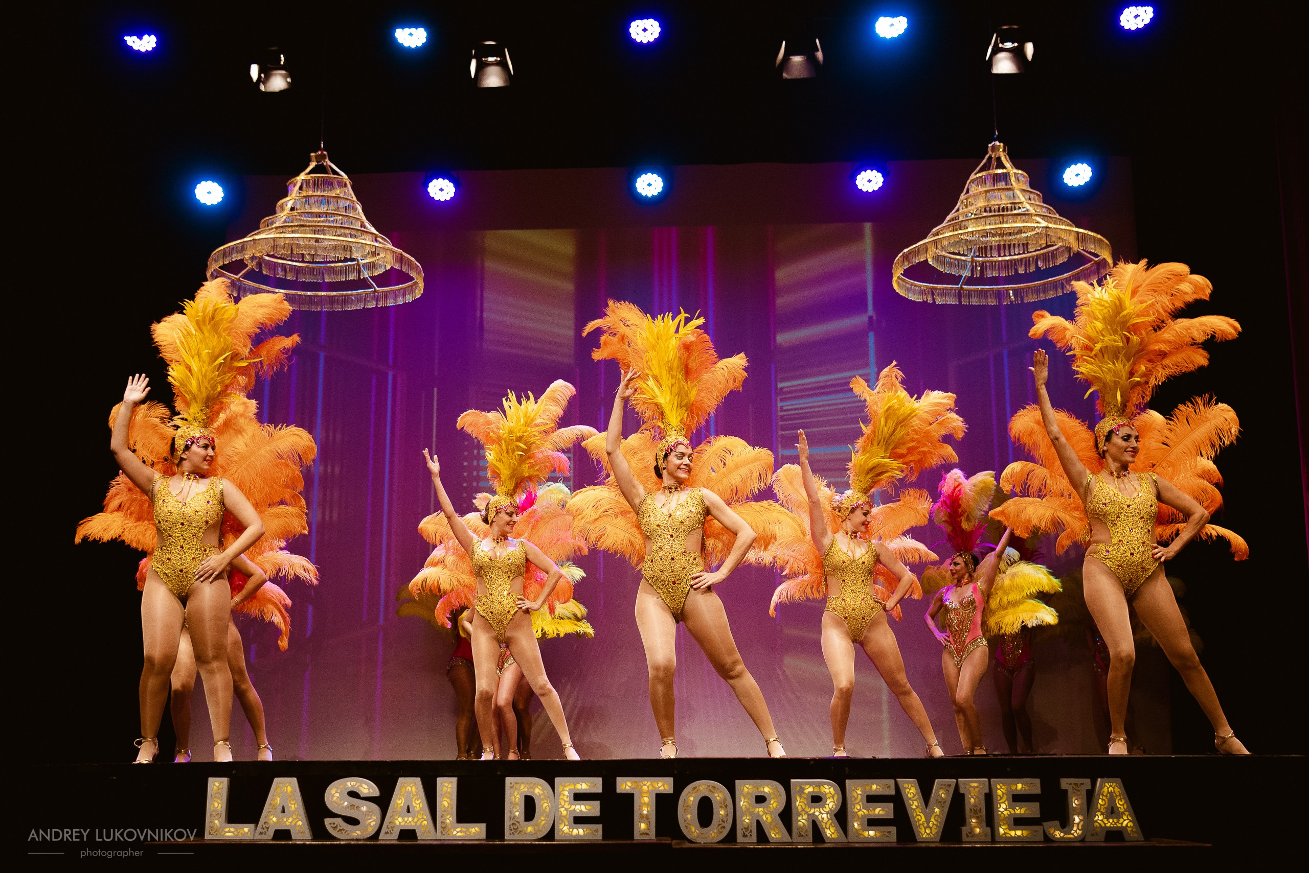 Reportaje fotográfico y rodaje entre bastidores del concierto de La Sal de Torrevieja en España