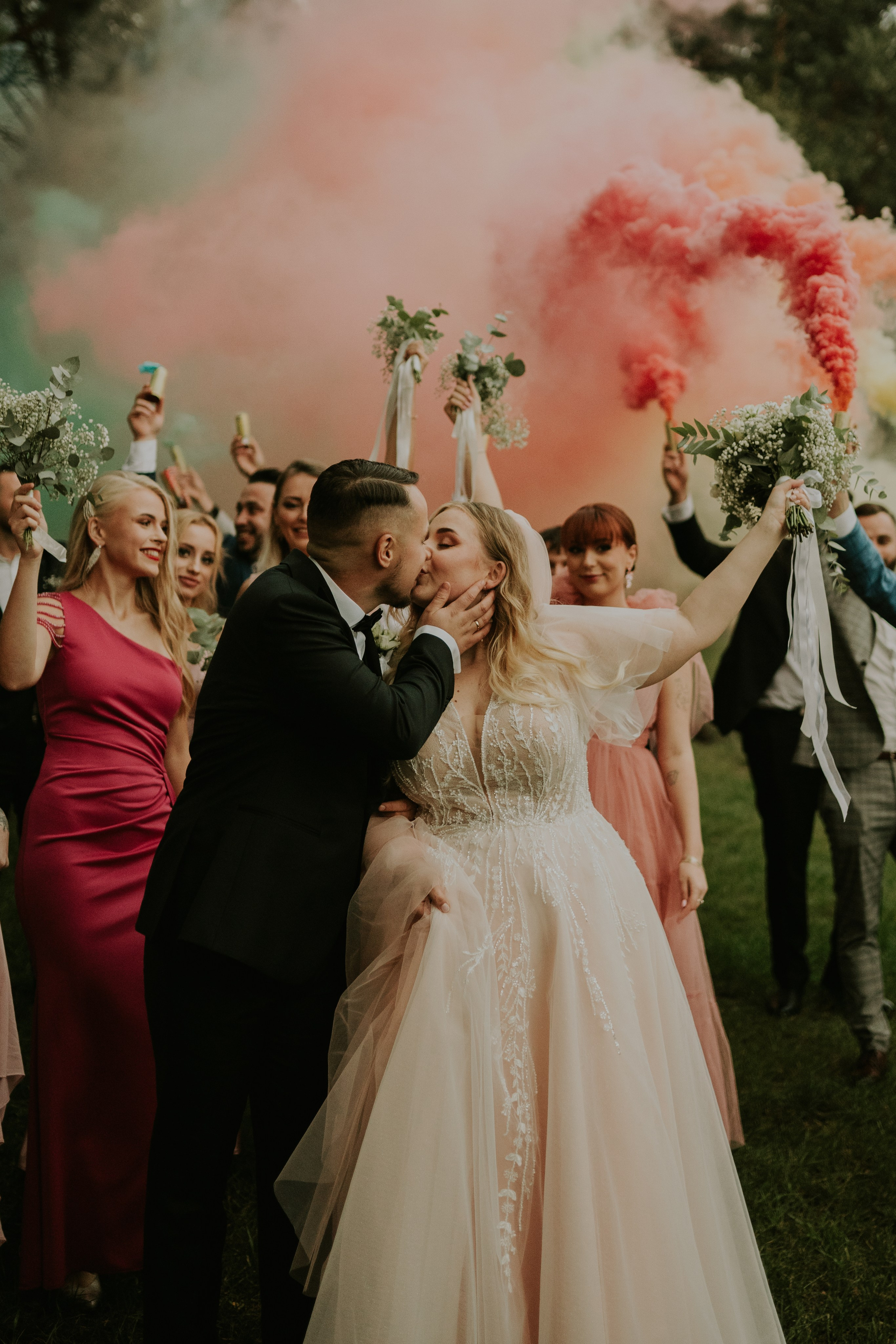 Trzy Drzewa: wspaniała uroczystość Wiktorii i Kamila. Karkowskafoto - fotografia miłości