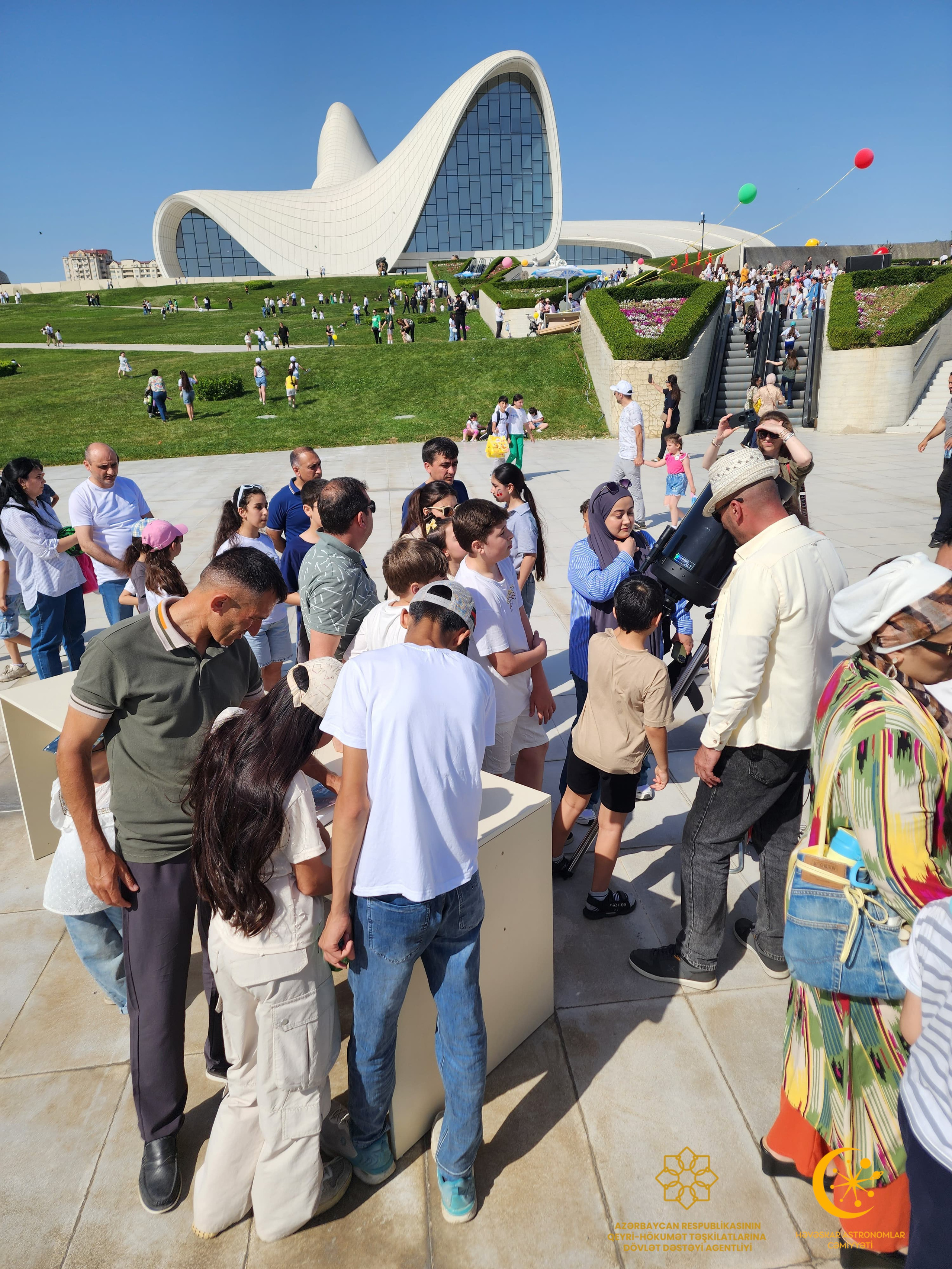 Astro-kəşf ilə dolu festival: 1 iyun tədbirində iştirak etdik. Həvəskar Astronomlar Cəmiyyəti — Astronomy.az