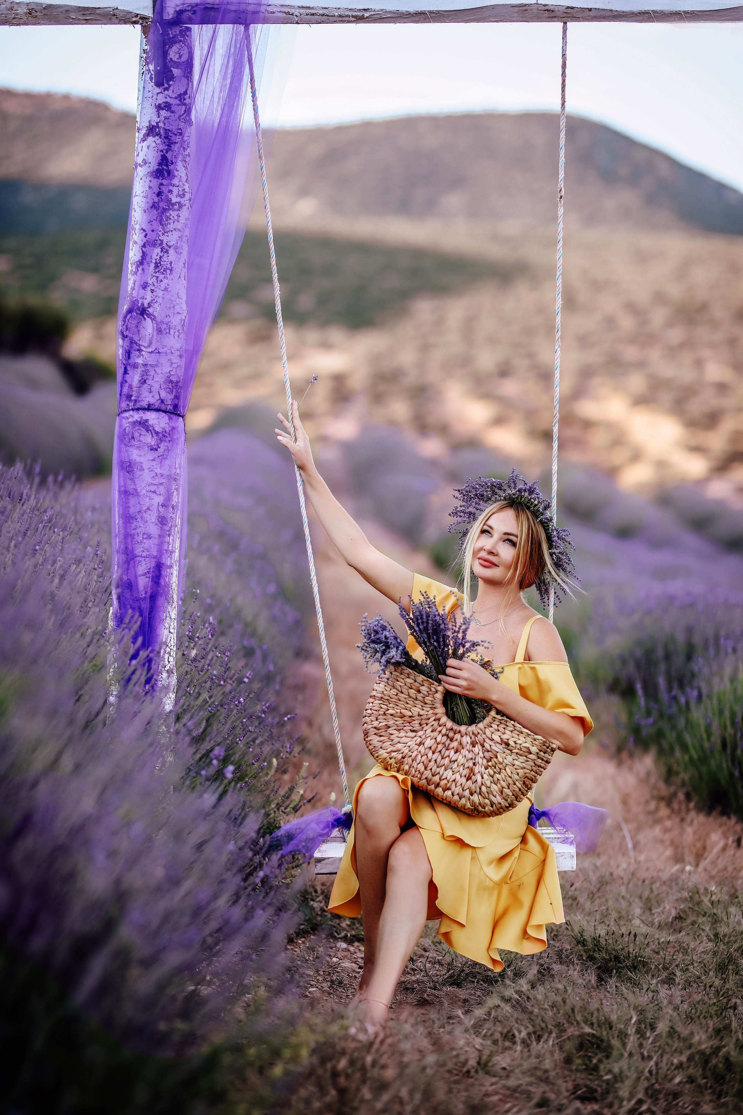 Lavender fields in Turkey. Photographer in Turkey, Antalya, Kemer, Belek, Side, Kas, Fethiye