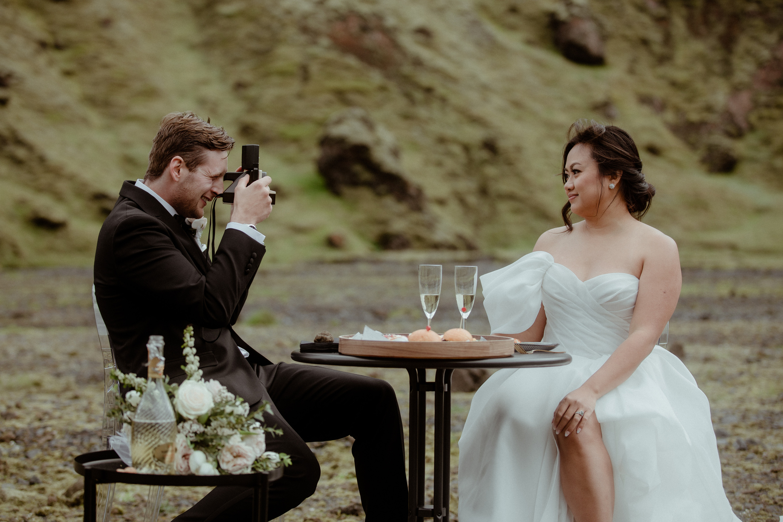 Charming South Iceland Elopement. Iceland elopement photographer & videographer