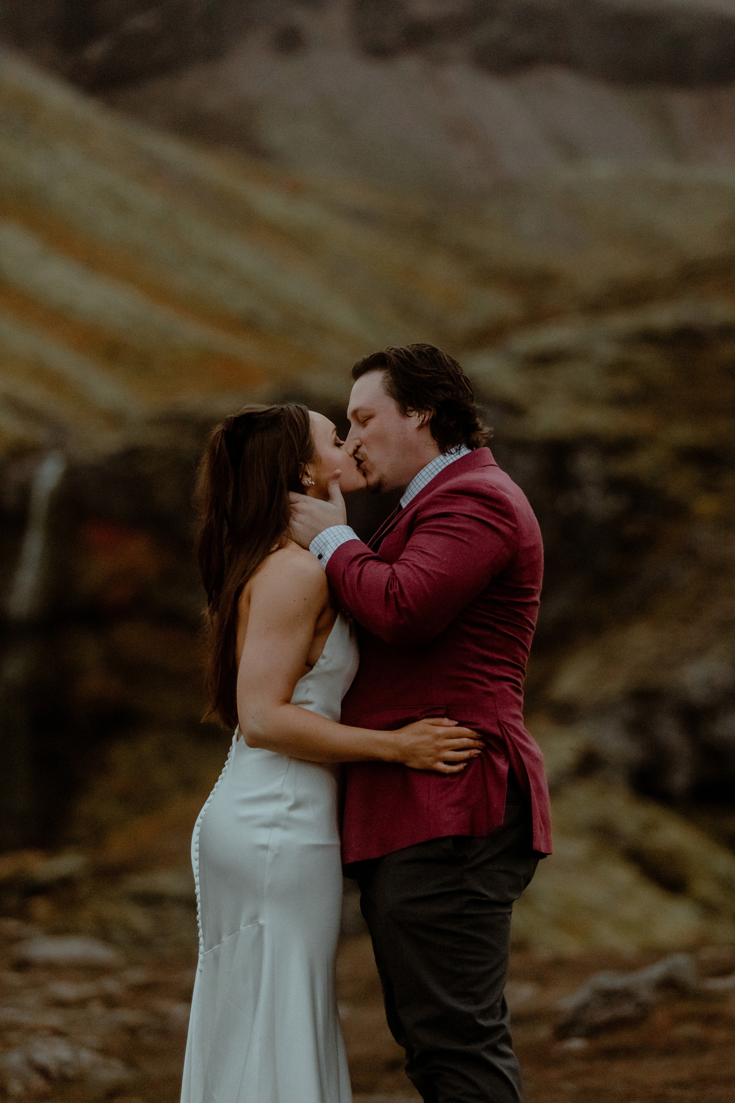 Secret hiking Elopement in Iceland. Iceland elopement photographer & videographer