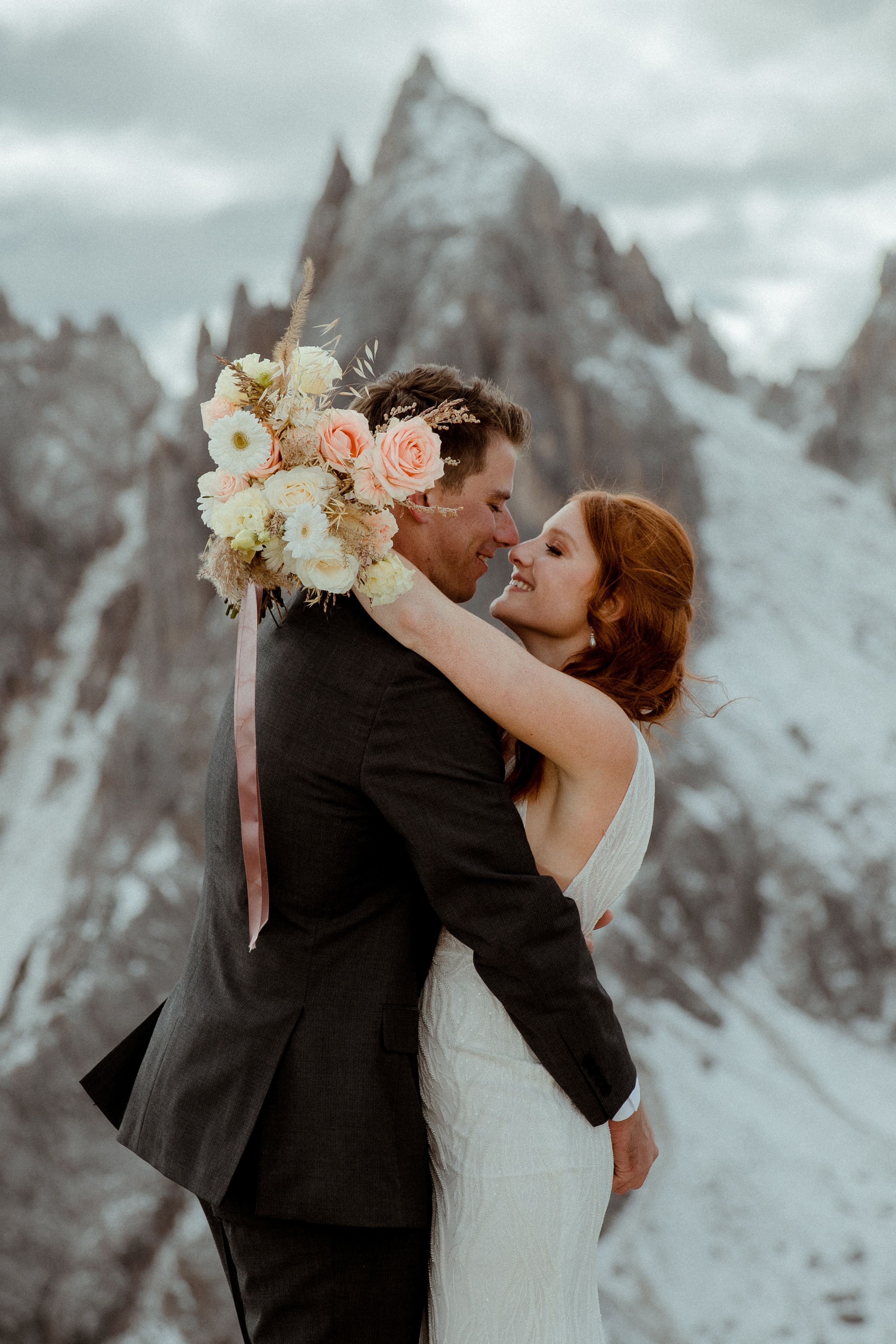 Italian Elopement in the Dolomites. Iceland elopement photographer & videographer