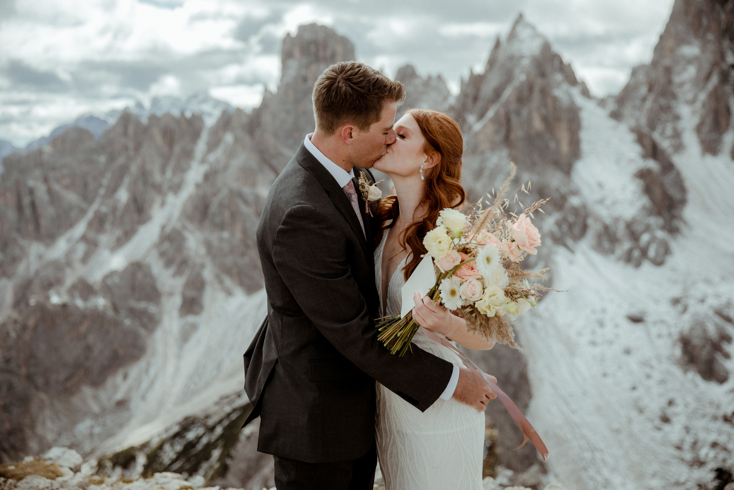 Italian Elopement in the Dolomites. Iceland elopement photographer & videographer