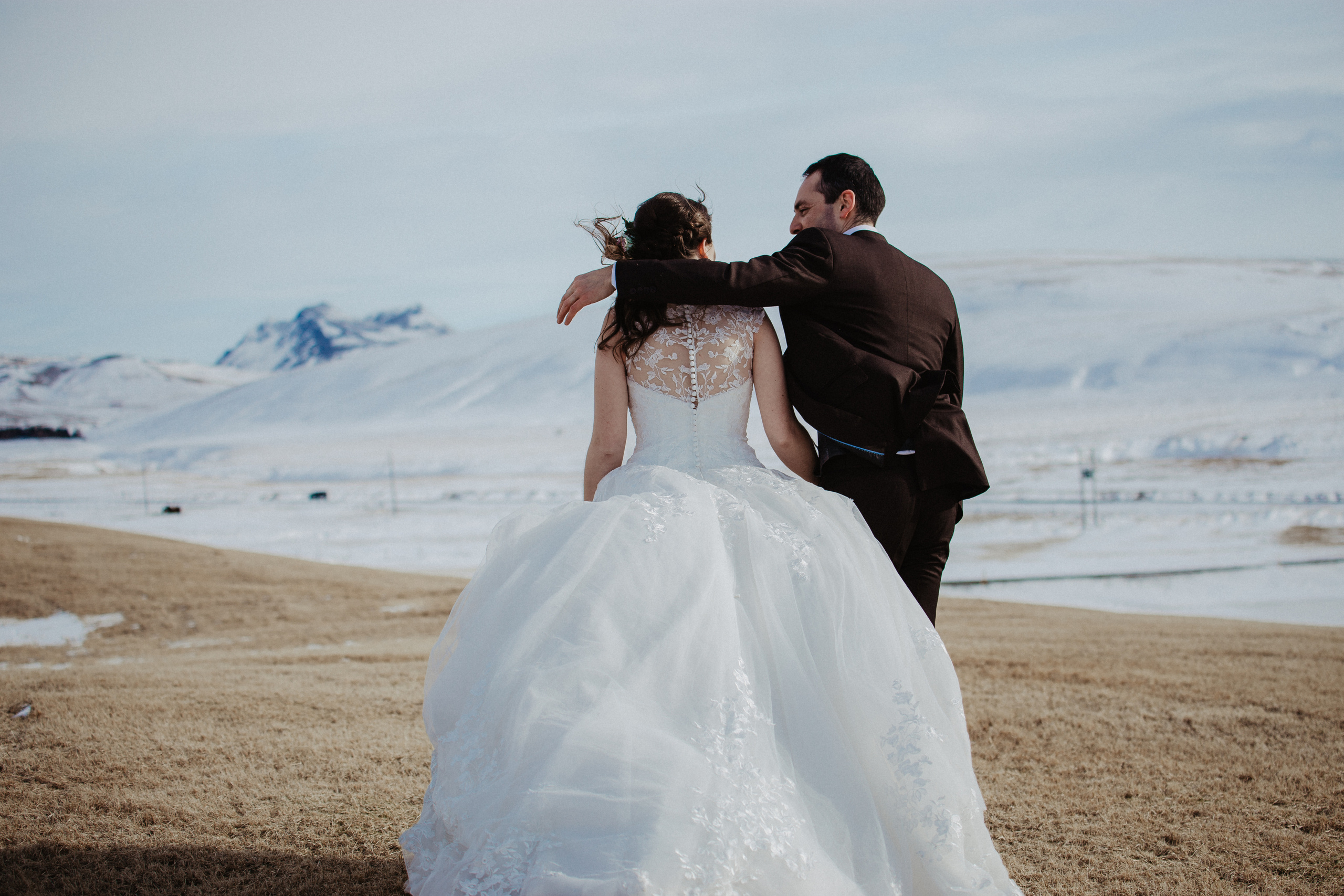 Winter Wedding in Iceland. Iceland elopement photographer & videographer