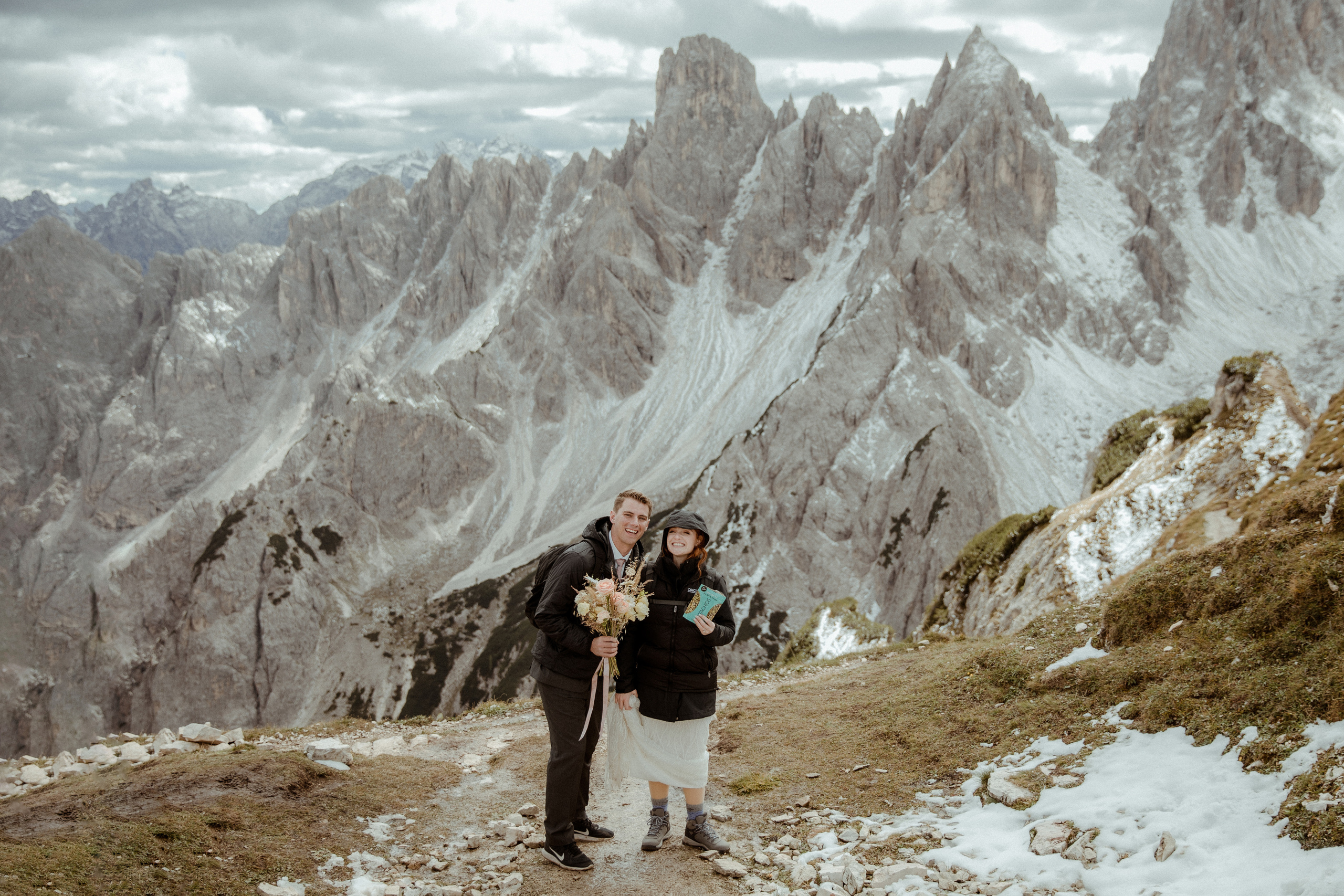 Italian Elopement in the Dolomites. Iceland elopement photographer & videographer