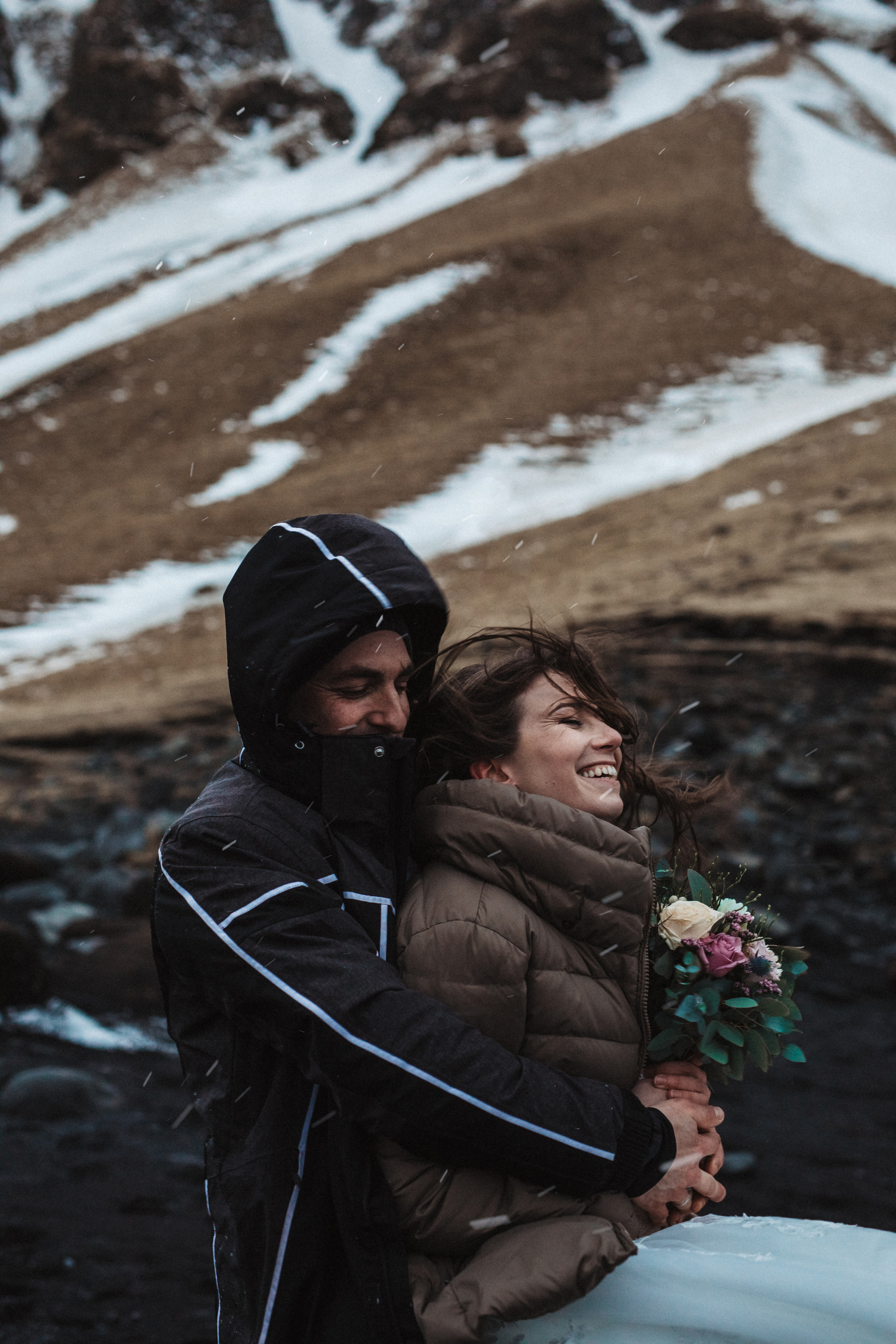 Winter Wedding in Iceland. Iceland elopement photographer & videographer