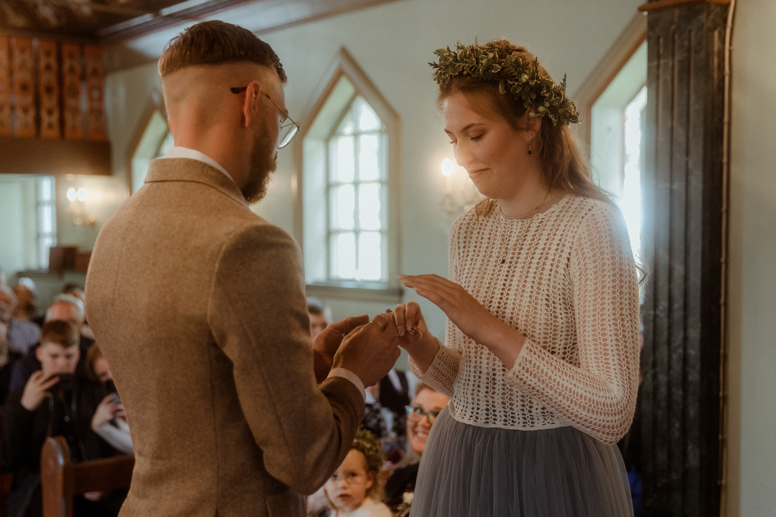 Iceland Secret Waterfall Elopement. Iceland elopement photographer & videographer