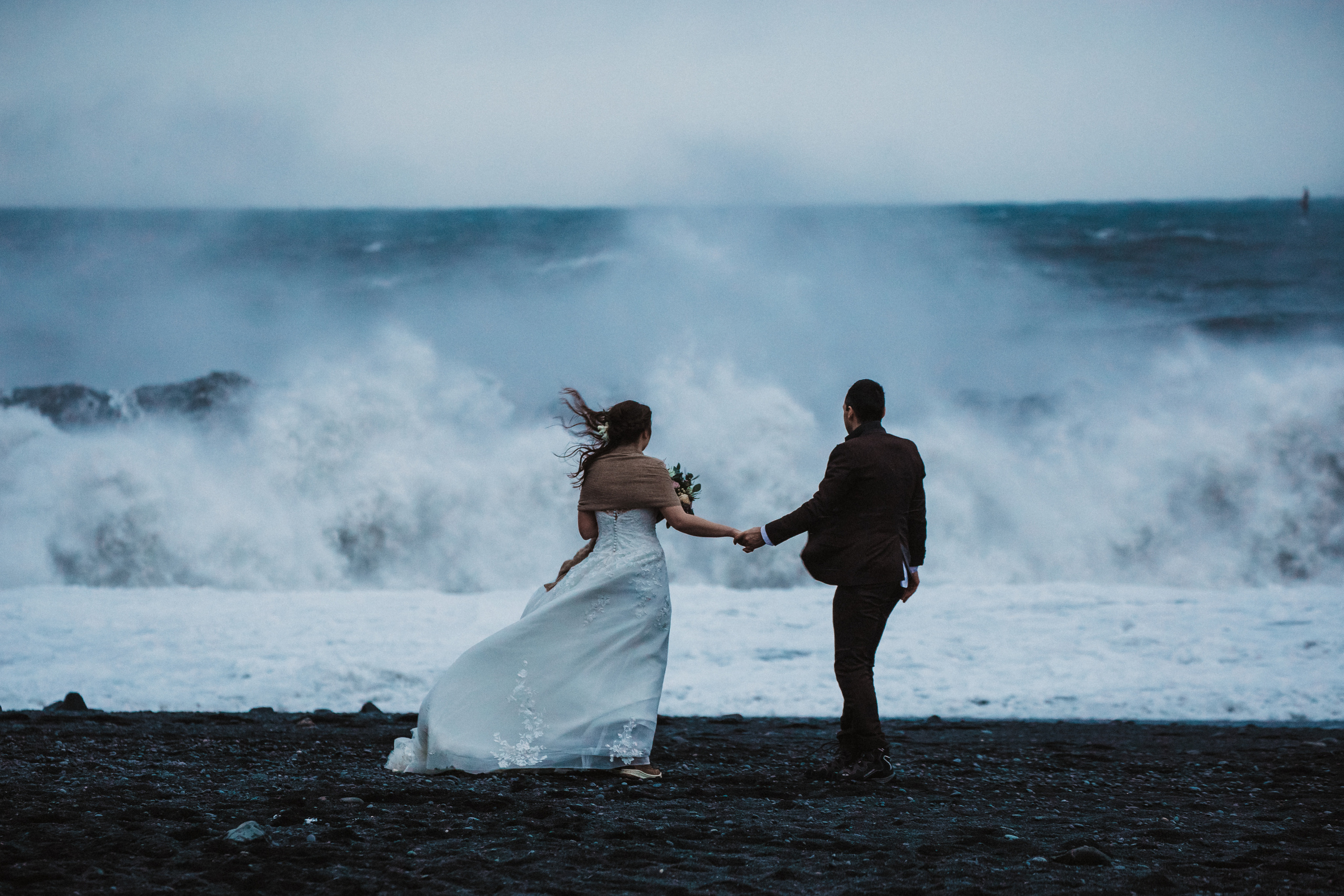 Winter Wedding in Iceland. Iceland elopement photographer & videographer