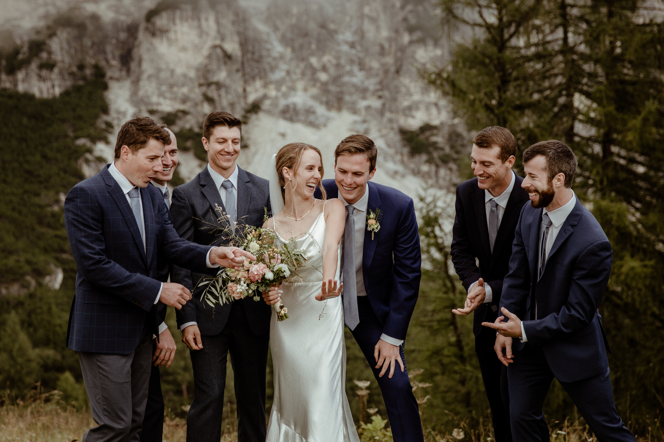 Intimate Wedding in the Dolomites. Iceland elopement photographer & videographer