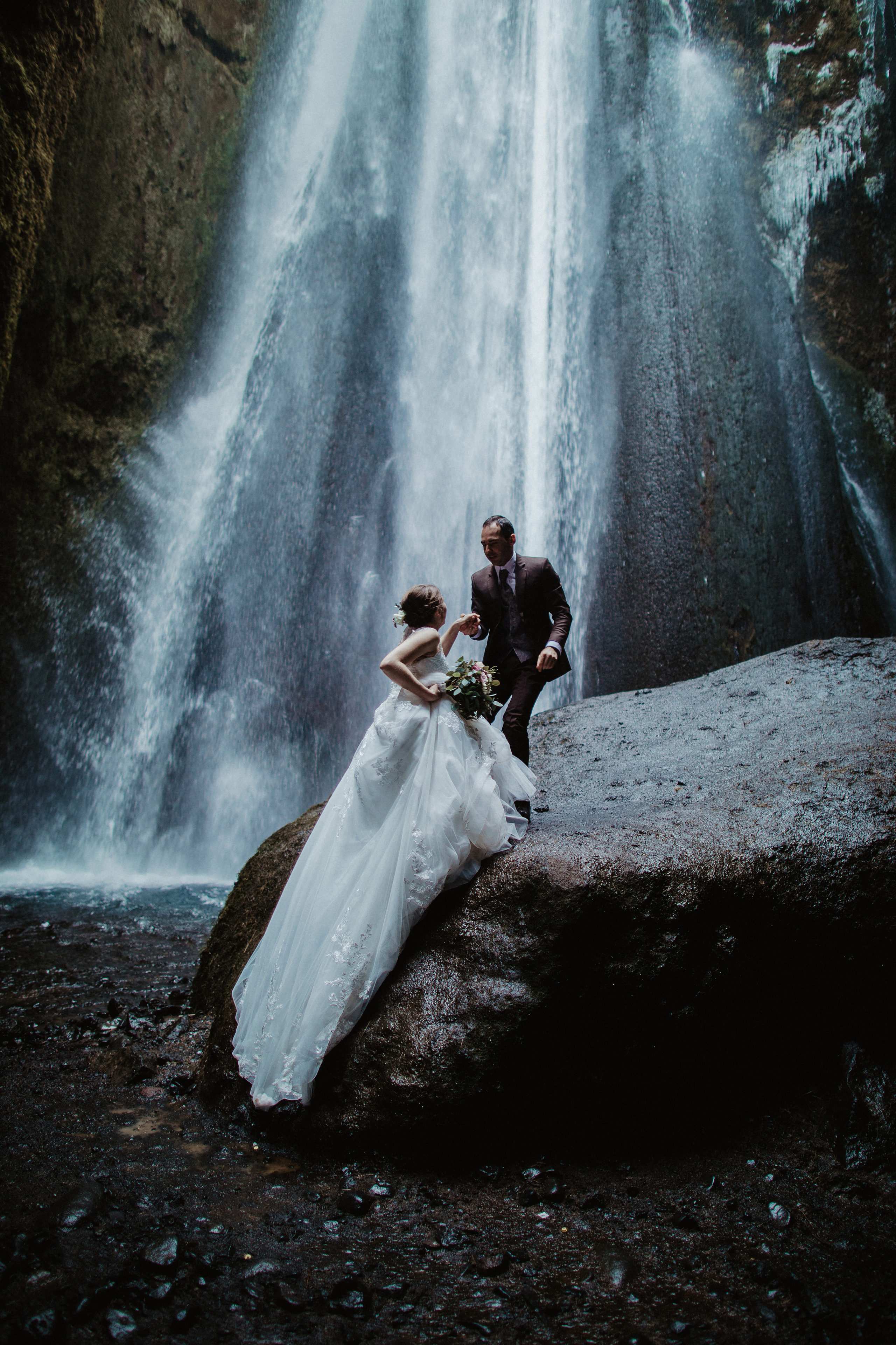 Winter Wedding in Iceland. Iceland elopement photographer & videographer