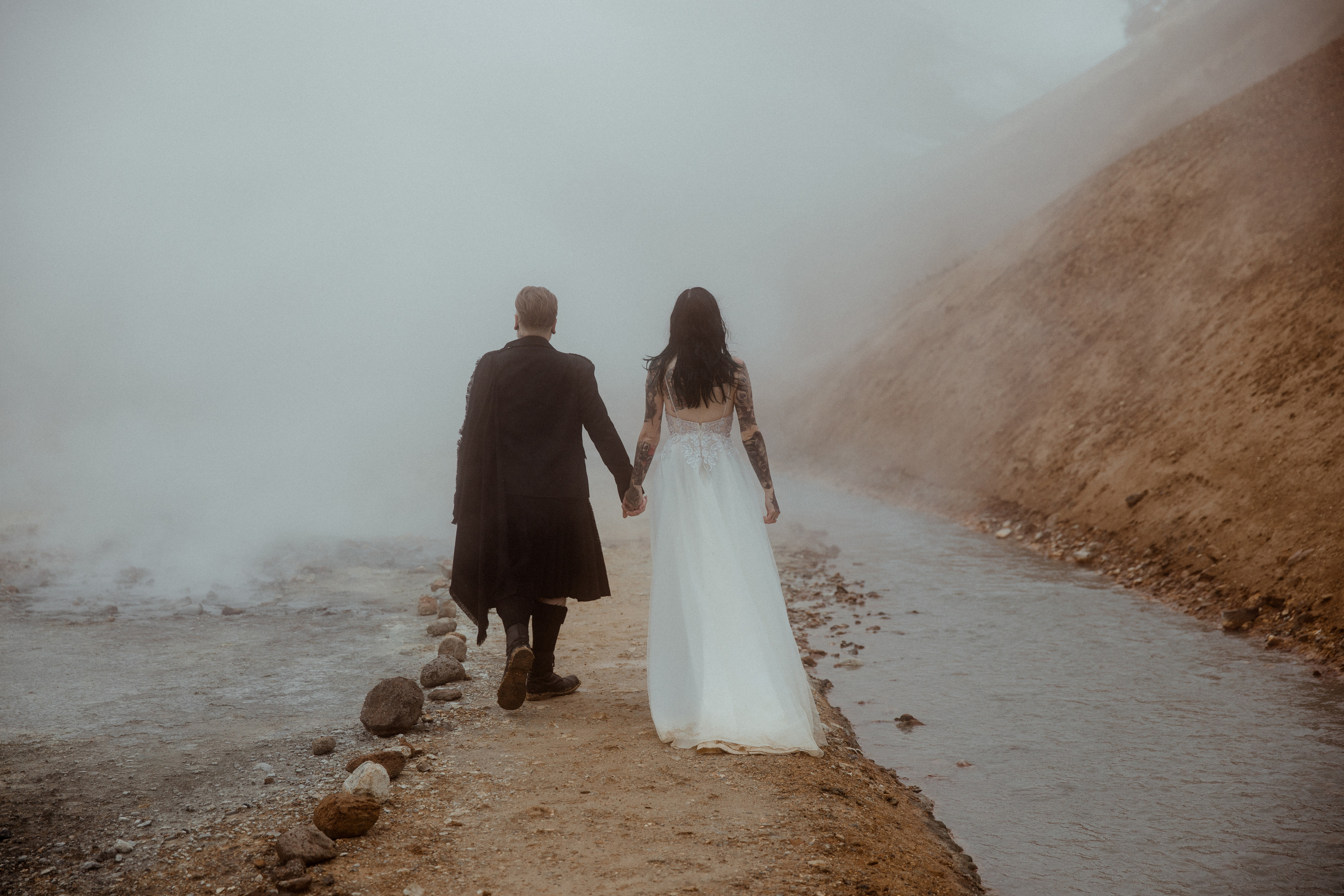 Wedding in Iceland’s Highlands. Iceland elopement photographer & videographer