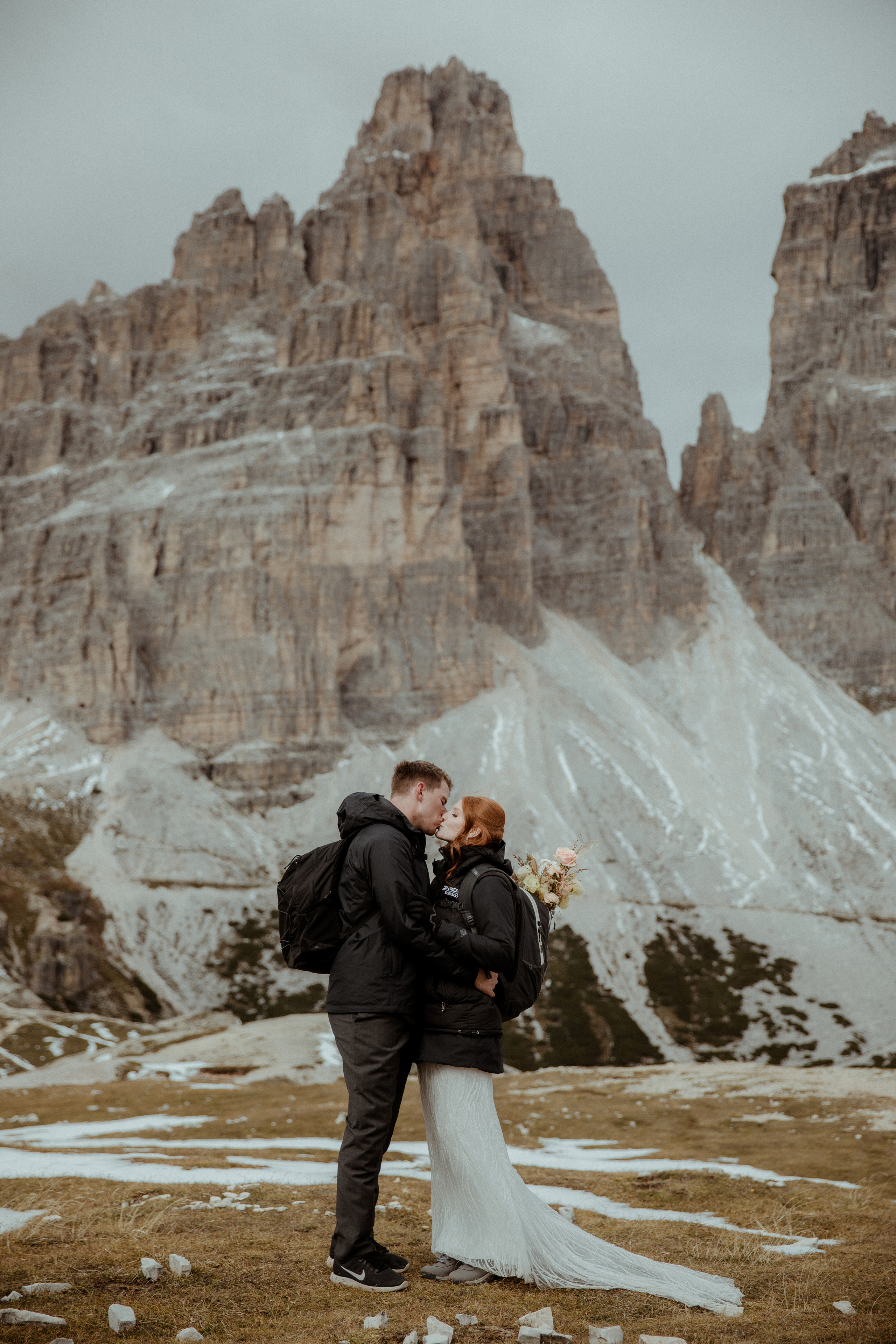 Italian Elopement in the Dolomites. Iceland elopement photographer & videographer