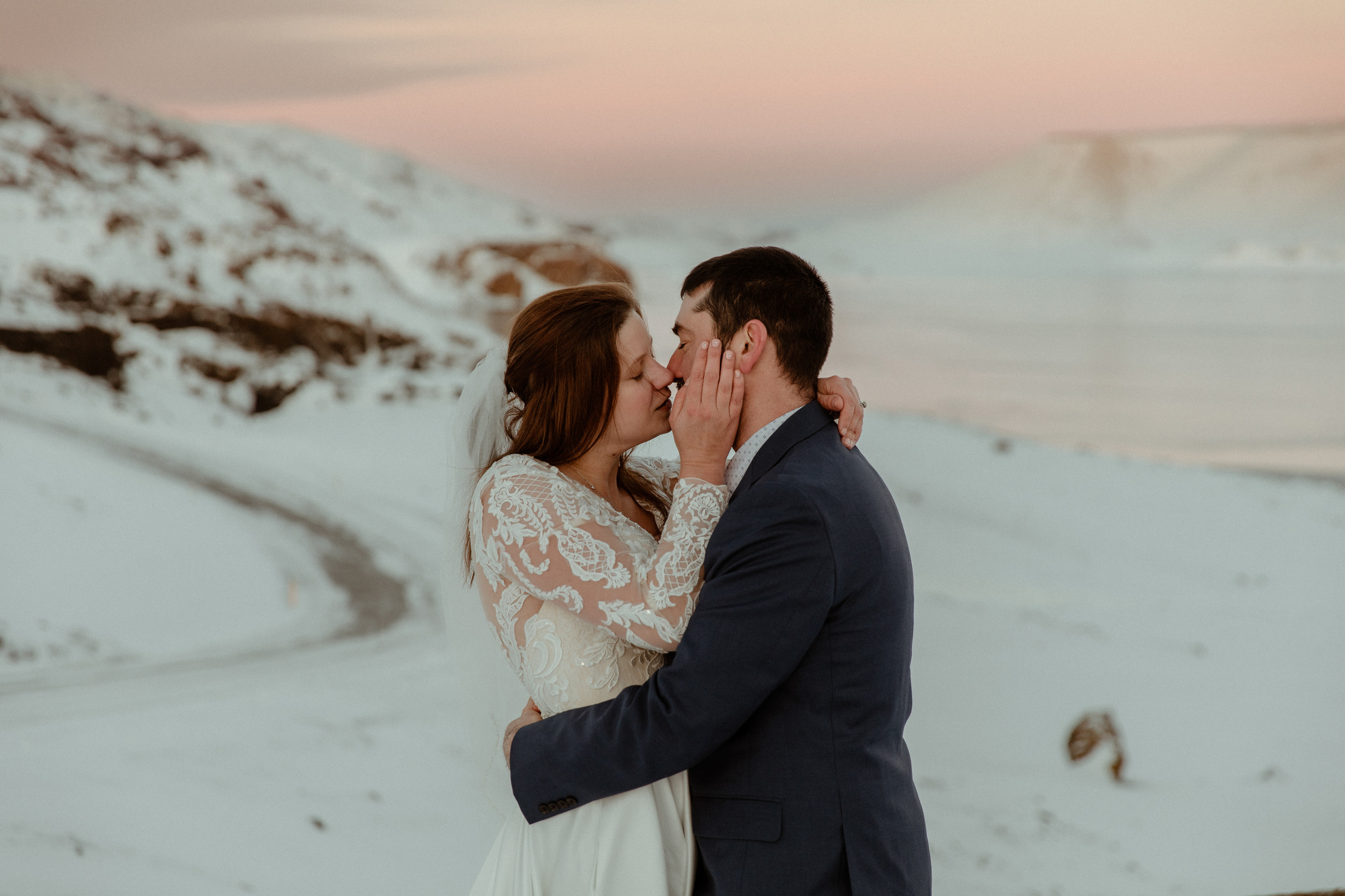 Golden Hour Elopement in Iceland. Iceland elopement photographer & videographer