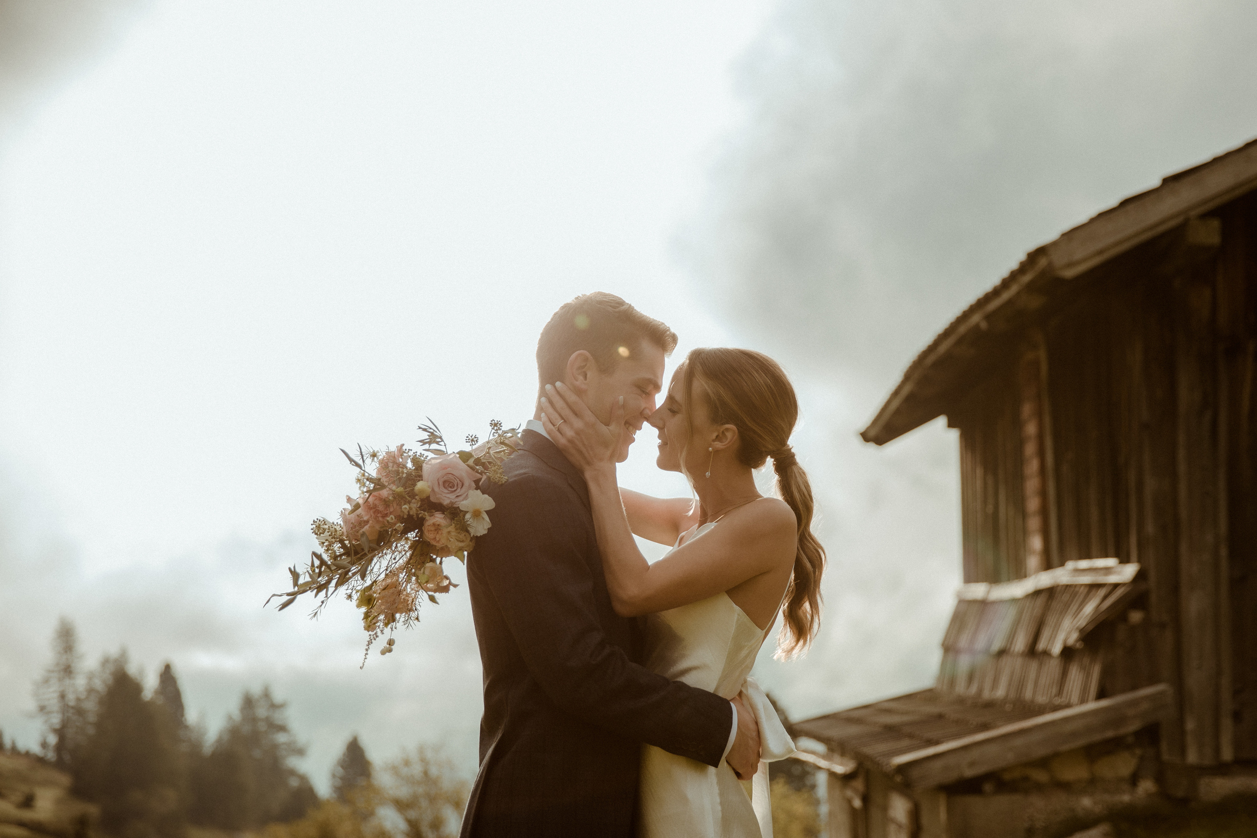 adventure elopement in Dolomites