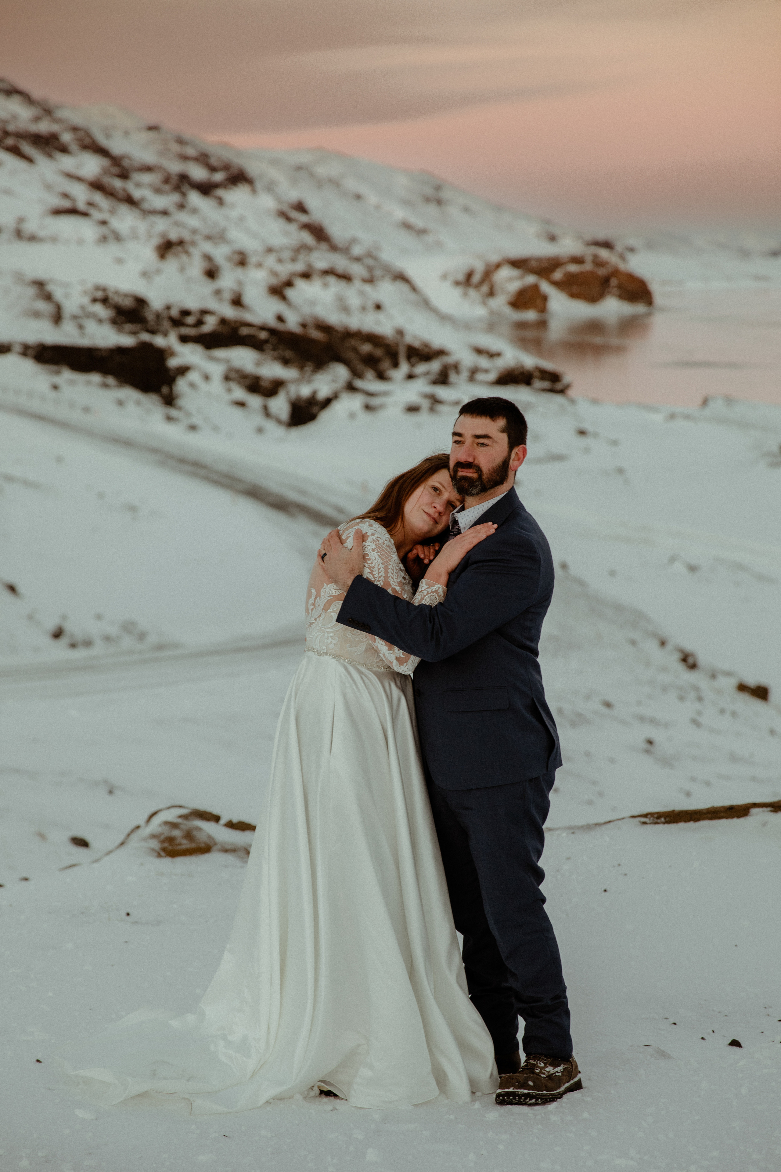 Golden Hour Elopement in Iceland. Iceland elopement photographer & videographer