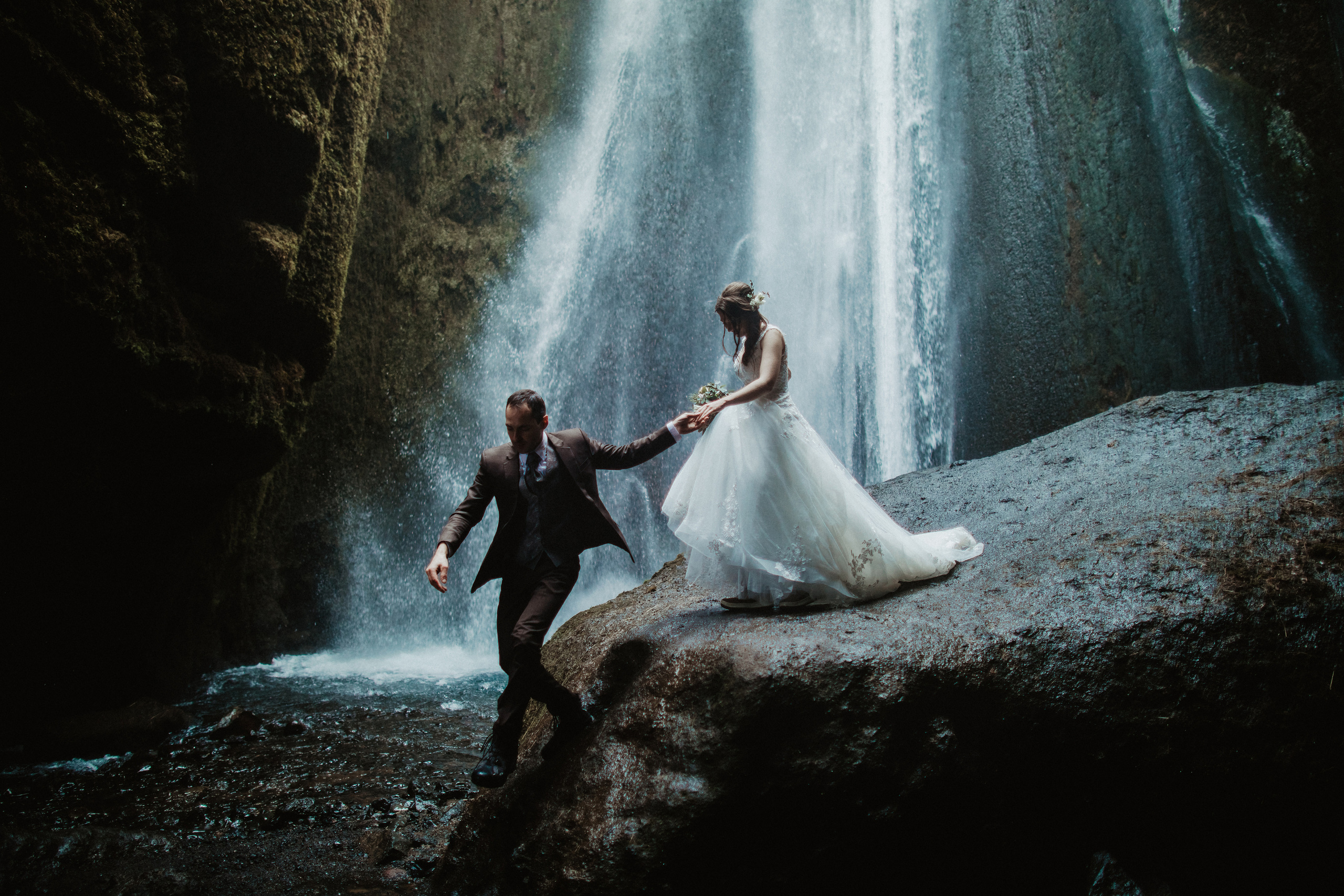 Winter Wedding in Iceland. Iceland elopement photographer & videographer