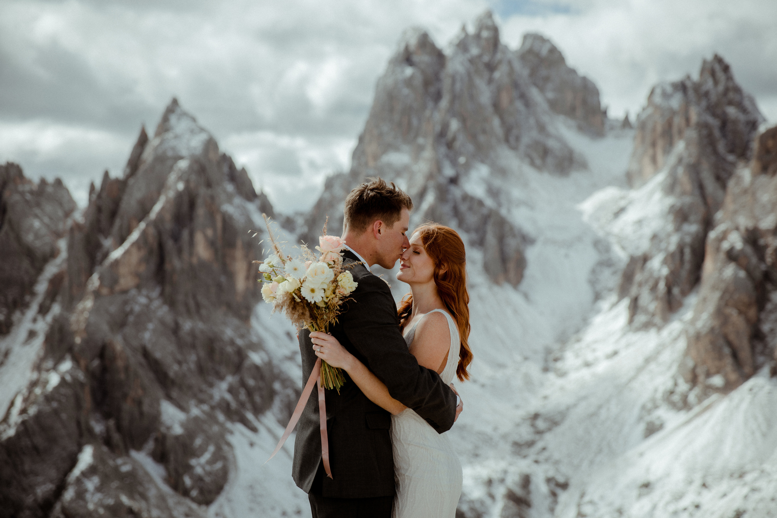 Italian Elopement in the Dolomites. Iceland elopement photographer & videographer