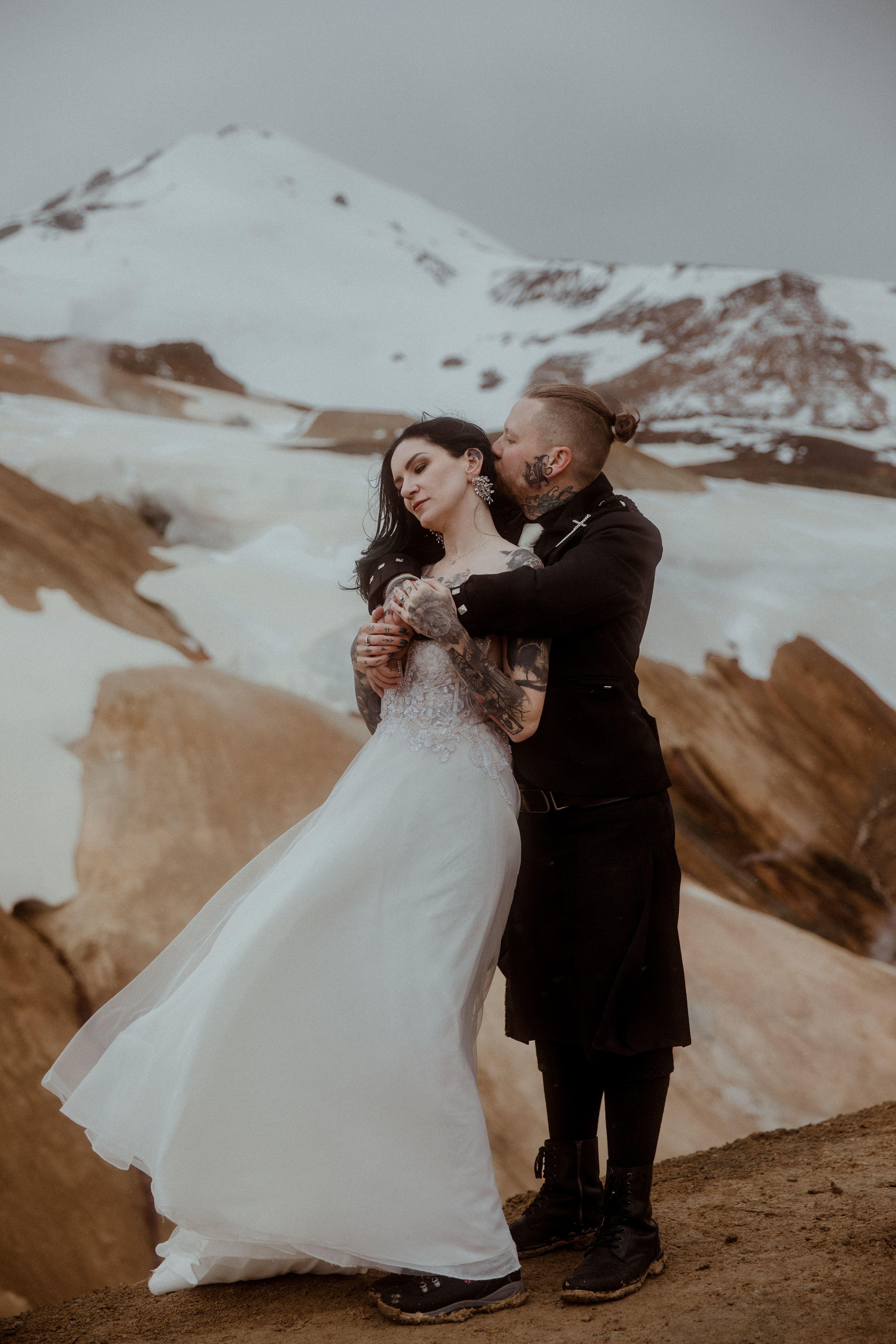 Wedding in Iceland’s Highlands. Iceland elopement photographer & videographer