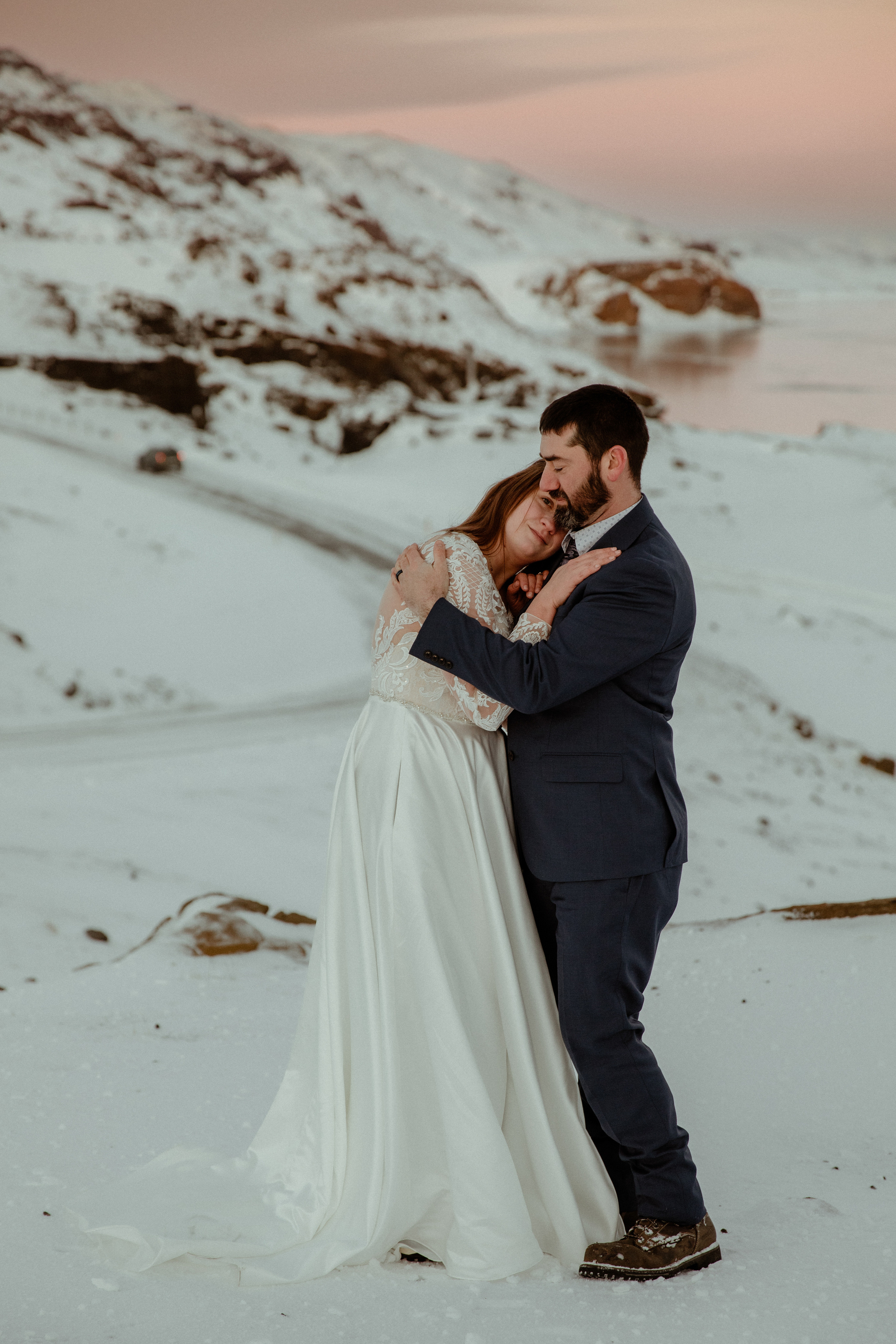 Golden Hour Elopement in Iceland. Iceland elopement photographer & videographer