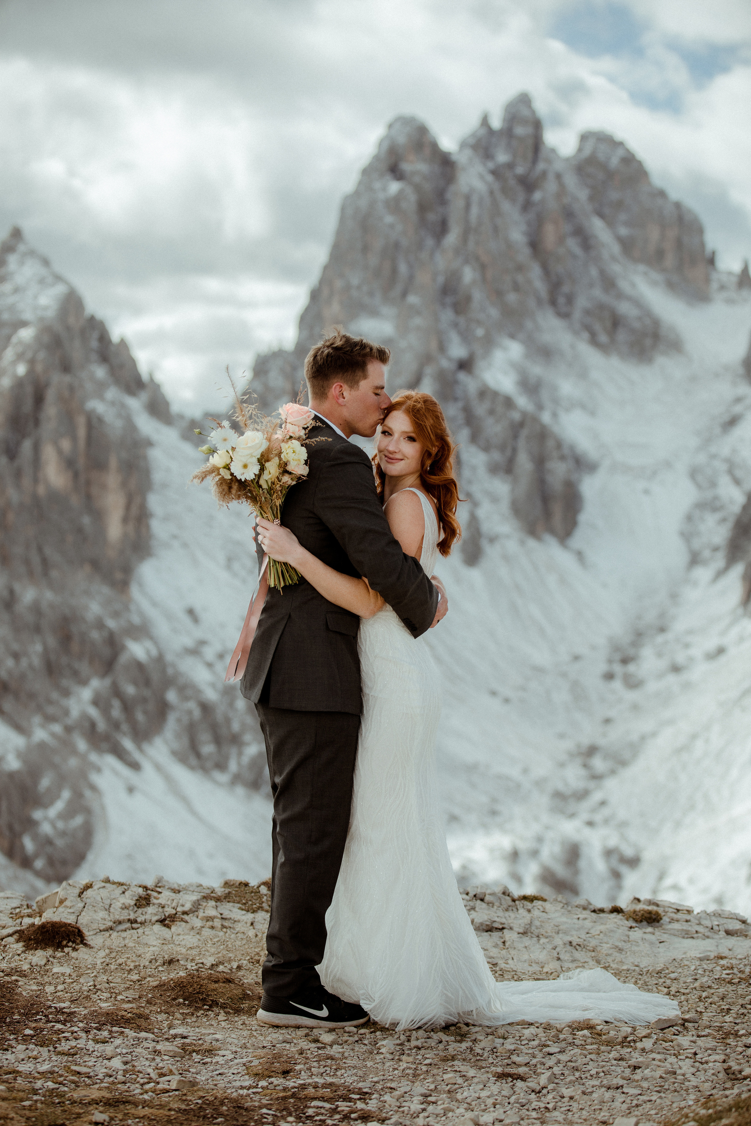Italian Elopement in the Dolomites. Iceland elopement photographer & videographer