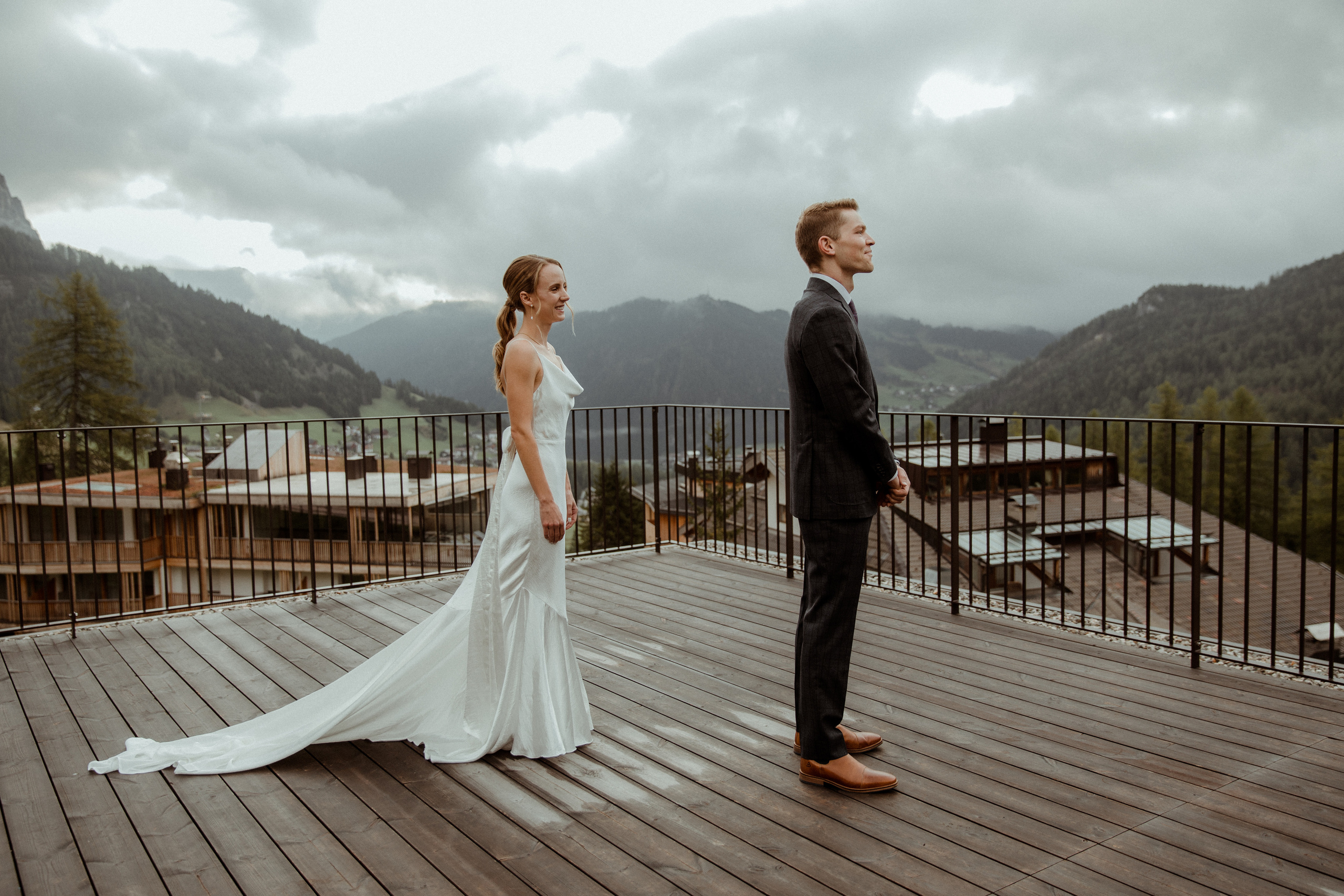 Intimate Wedding in the Dolomites. Iceland elopement photographer & videographer
